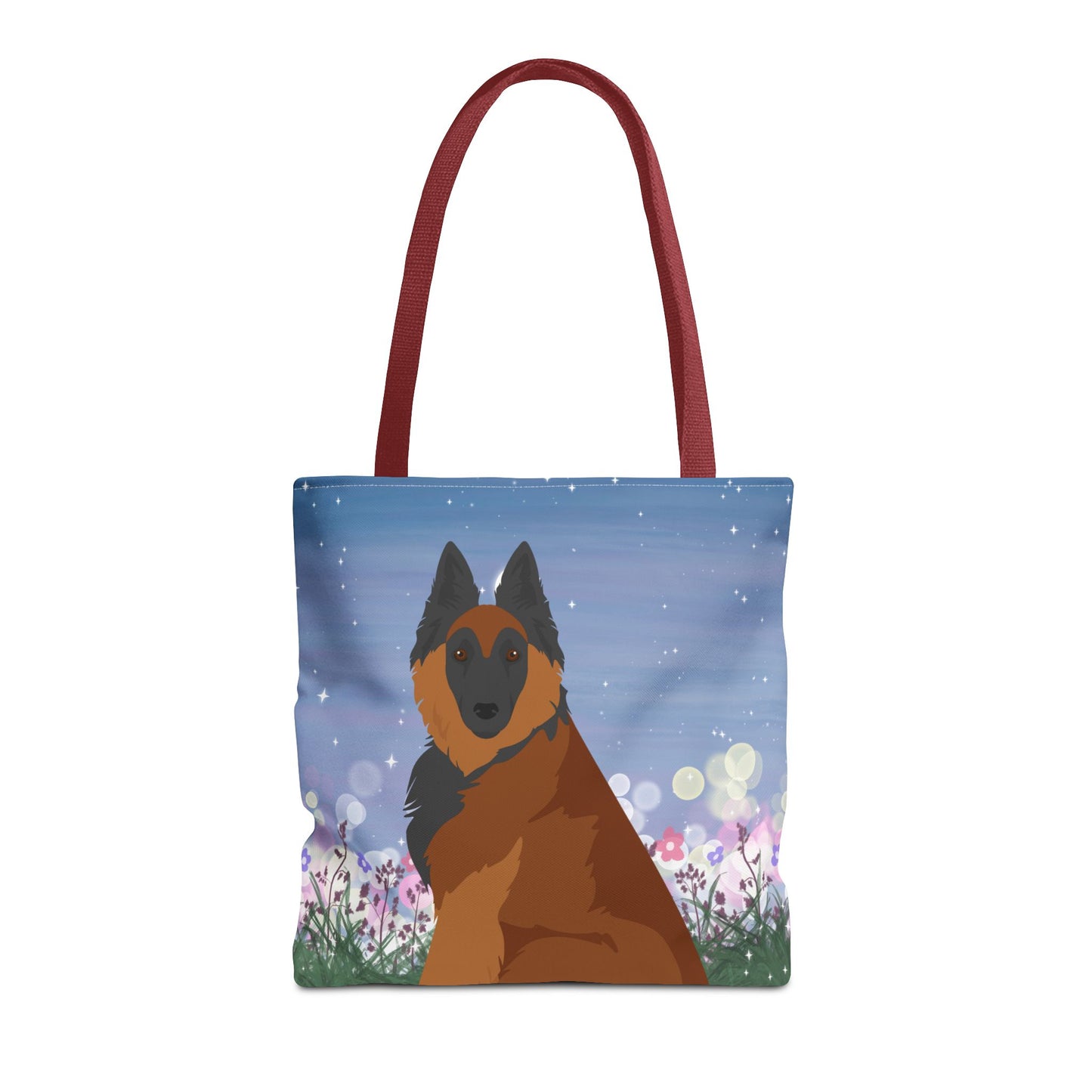 Belgian Tervuren Dog Tote Bag 16x16