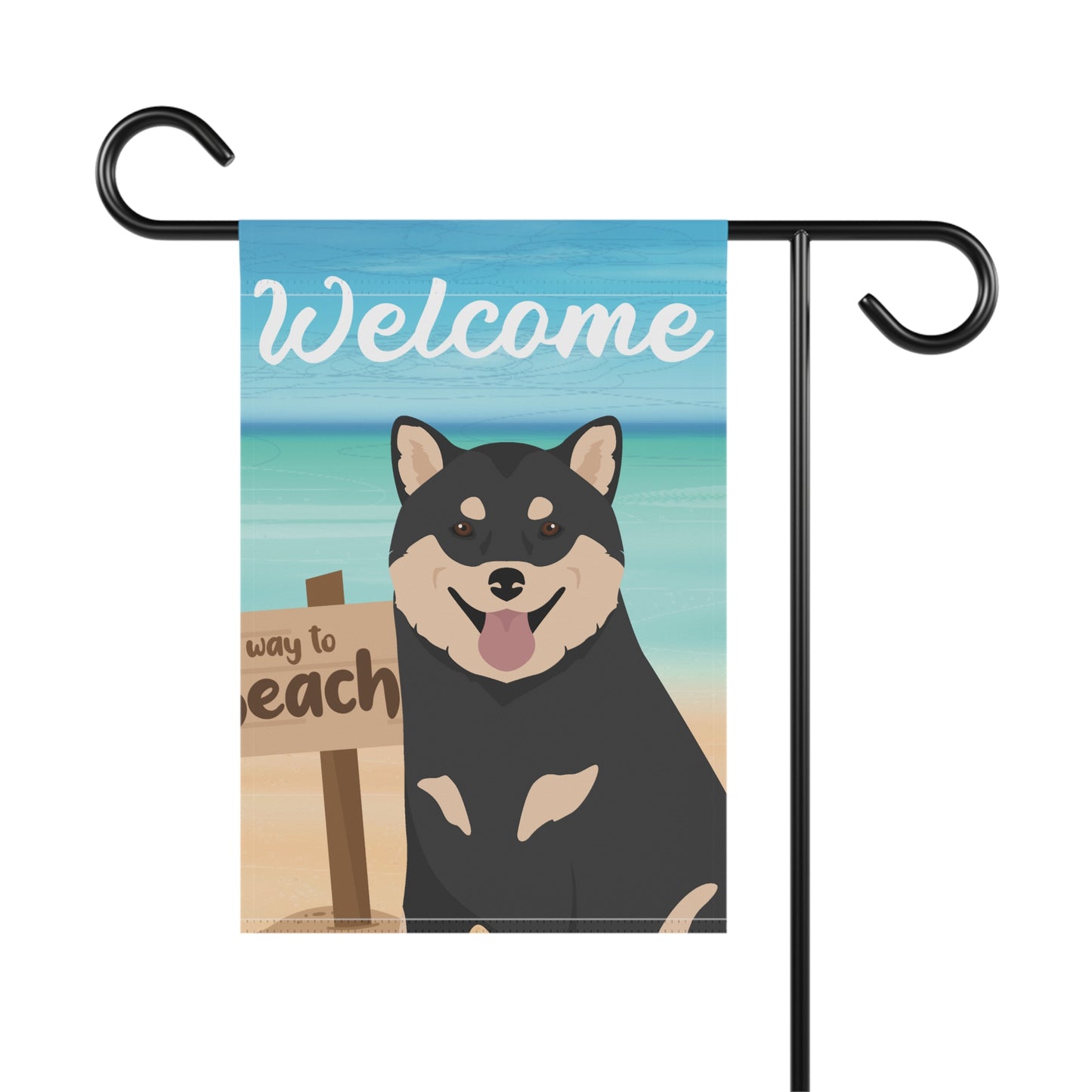 Shiba Inu Dog Garden Flag