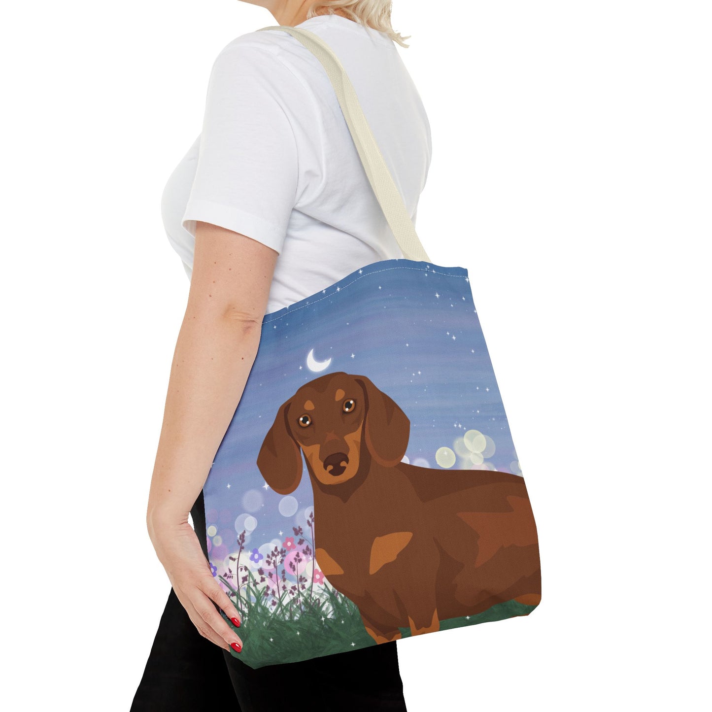 Dachshund Dog Tote Bag 16x16