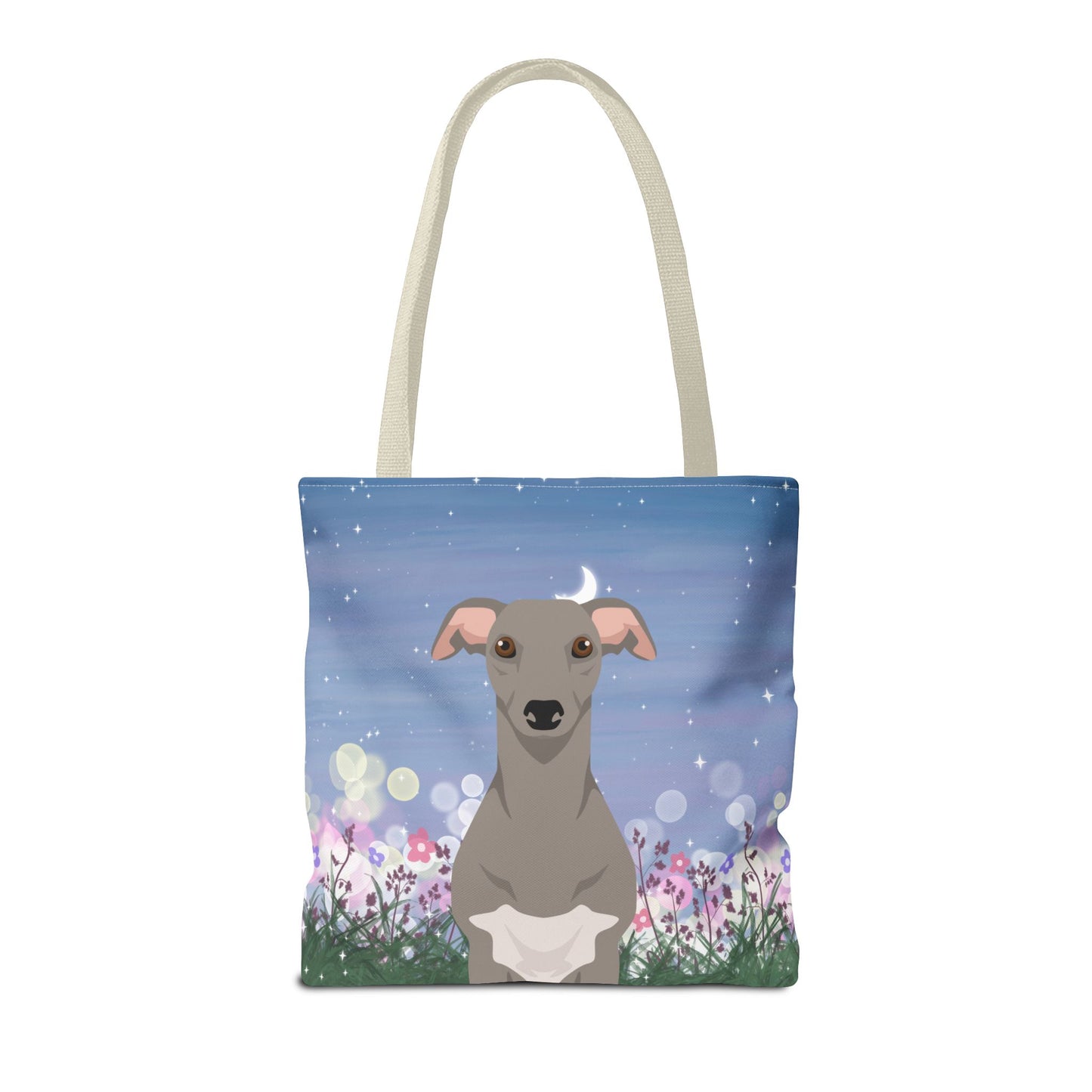 Whippet Dog Tote Bag 16x16
