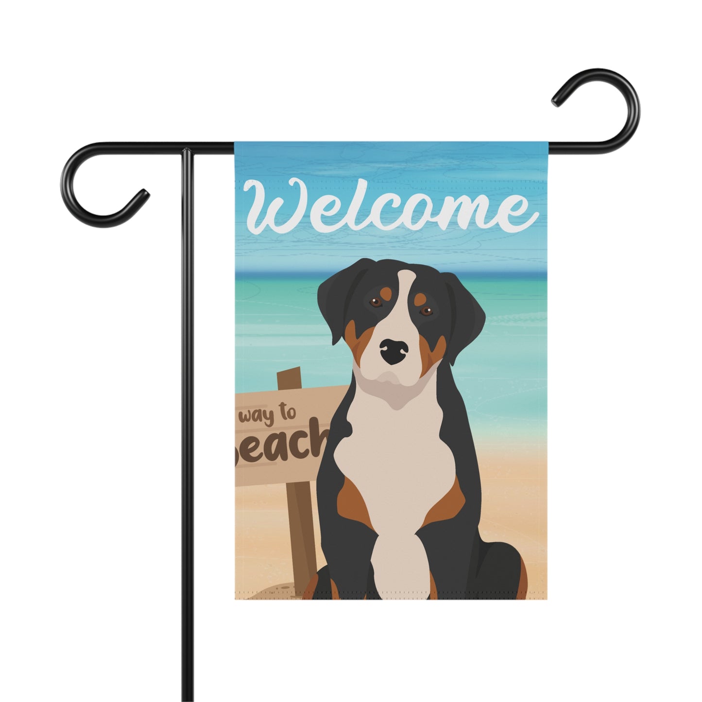 Greater Swiss Mountain Dog Dog Dog Garden Flag