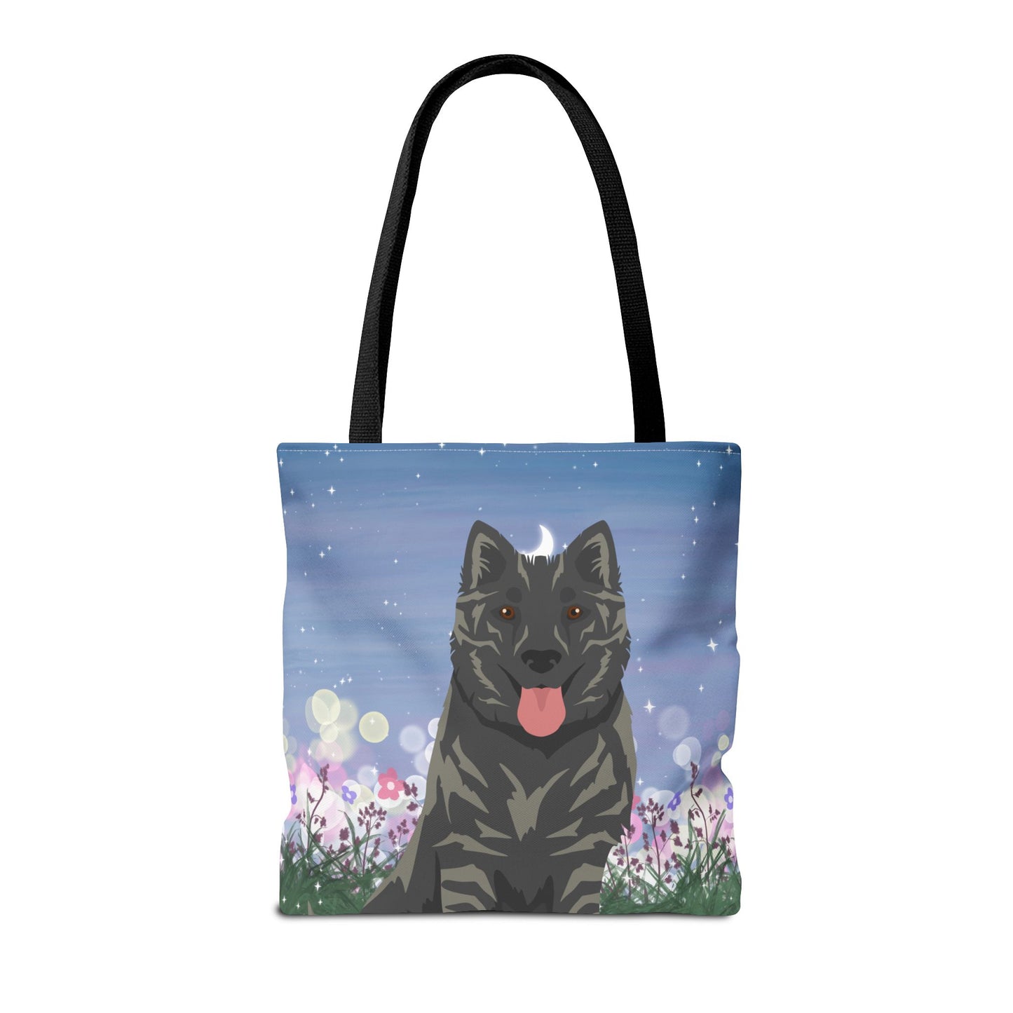 Kintamani Bail Dog Tote Bag 16x16
