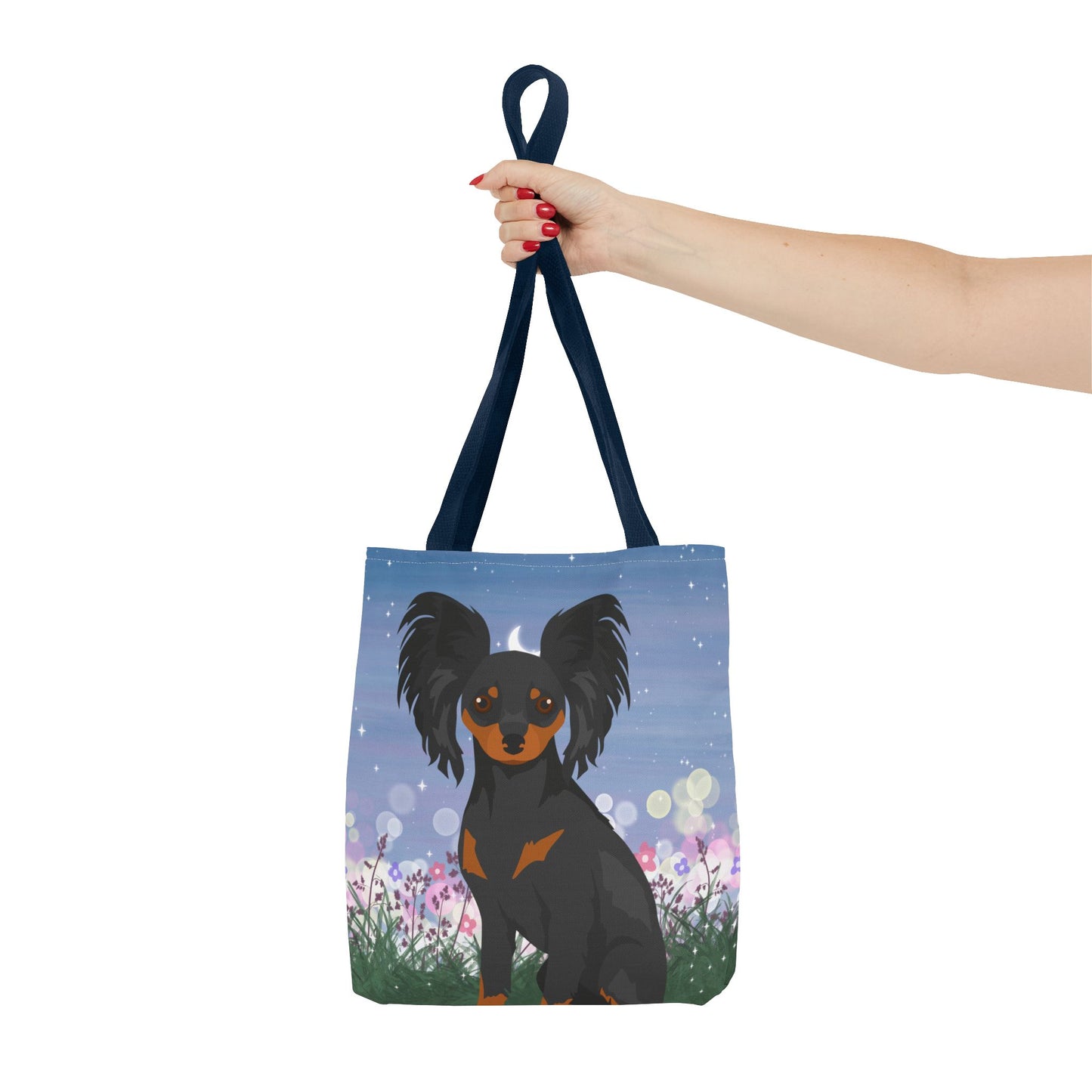 Russian Toy Dog Tote Bag 13x13
