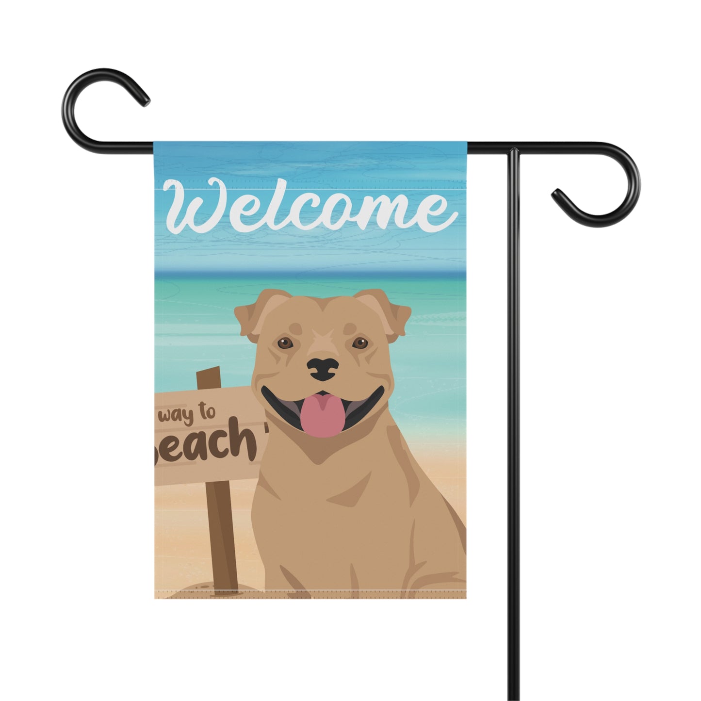 Staffordshire Bull Terrier Dog Garden Flag