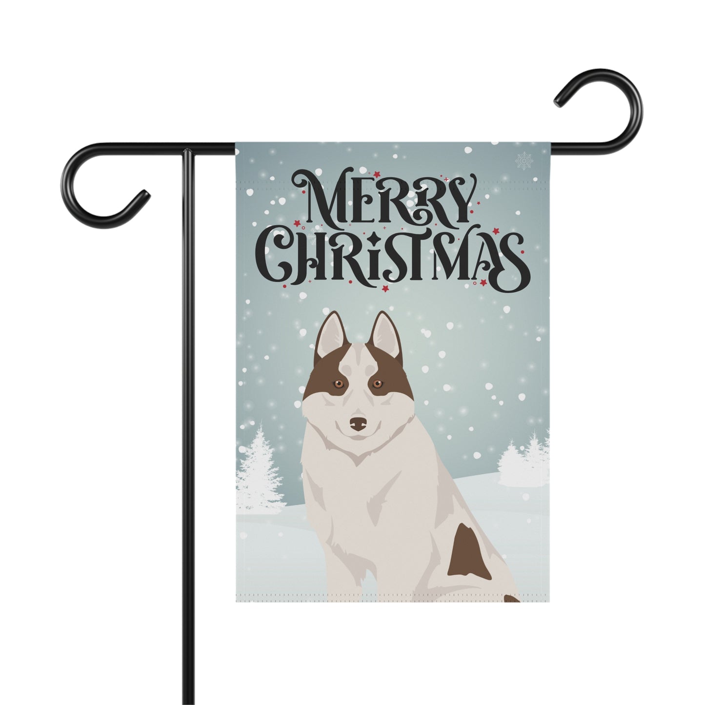 Siberian Husky Dog Garden Flag