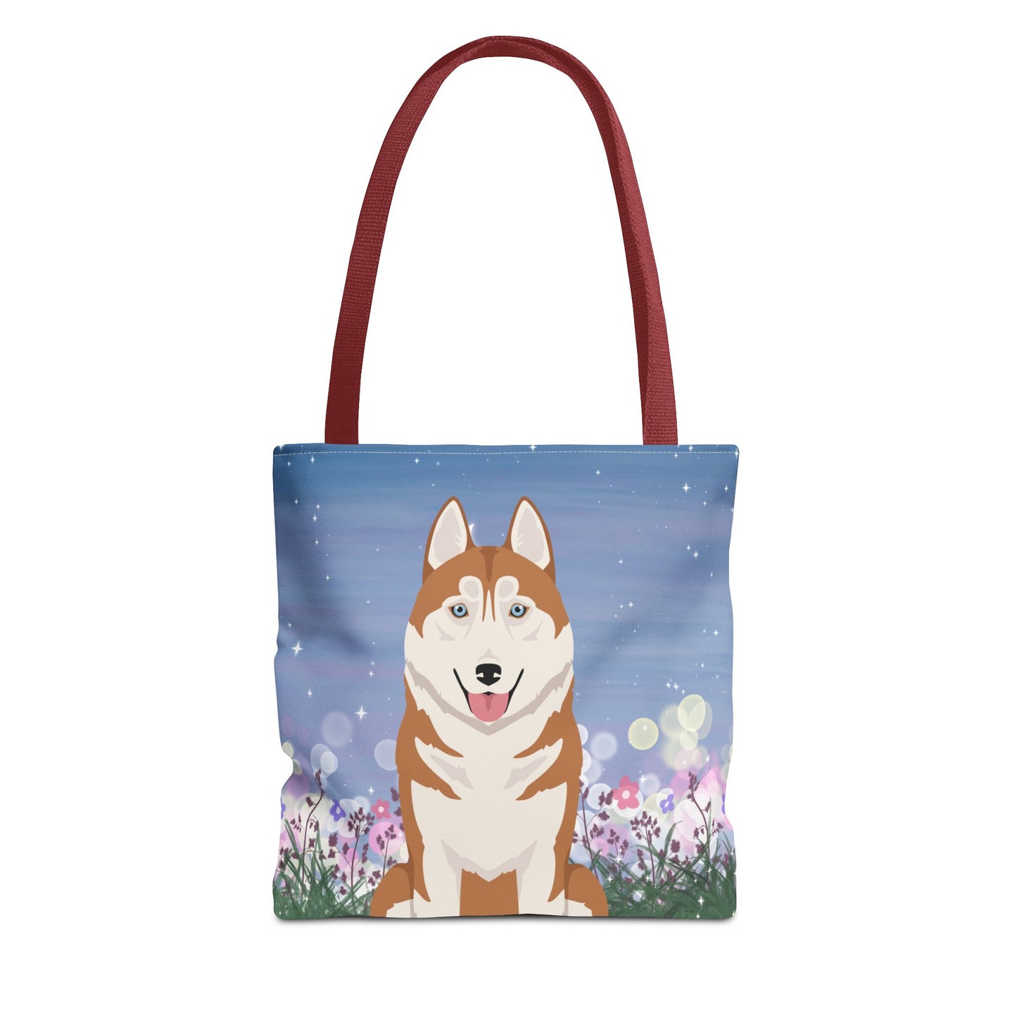 Siberian Husky Dog Tote Bag 13x13