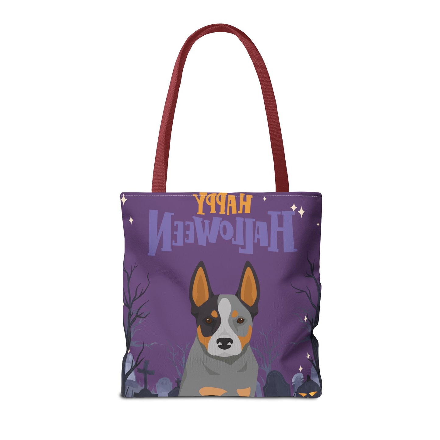 Australian Cattle Dog Dog Happy Halloween Tote Bag 16x16