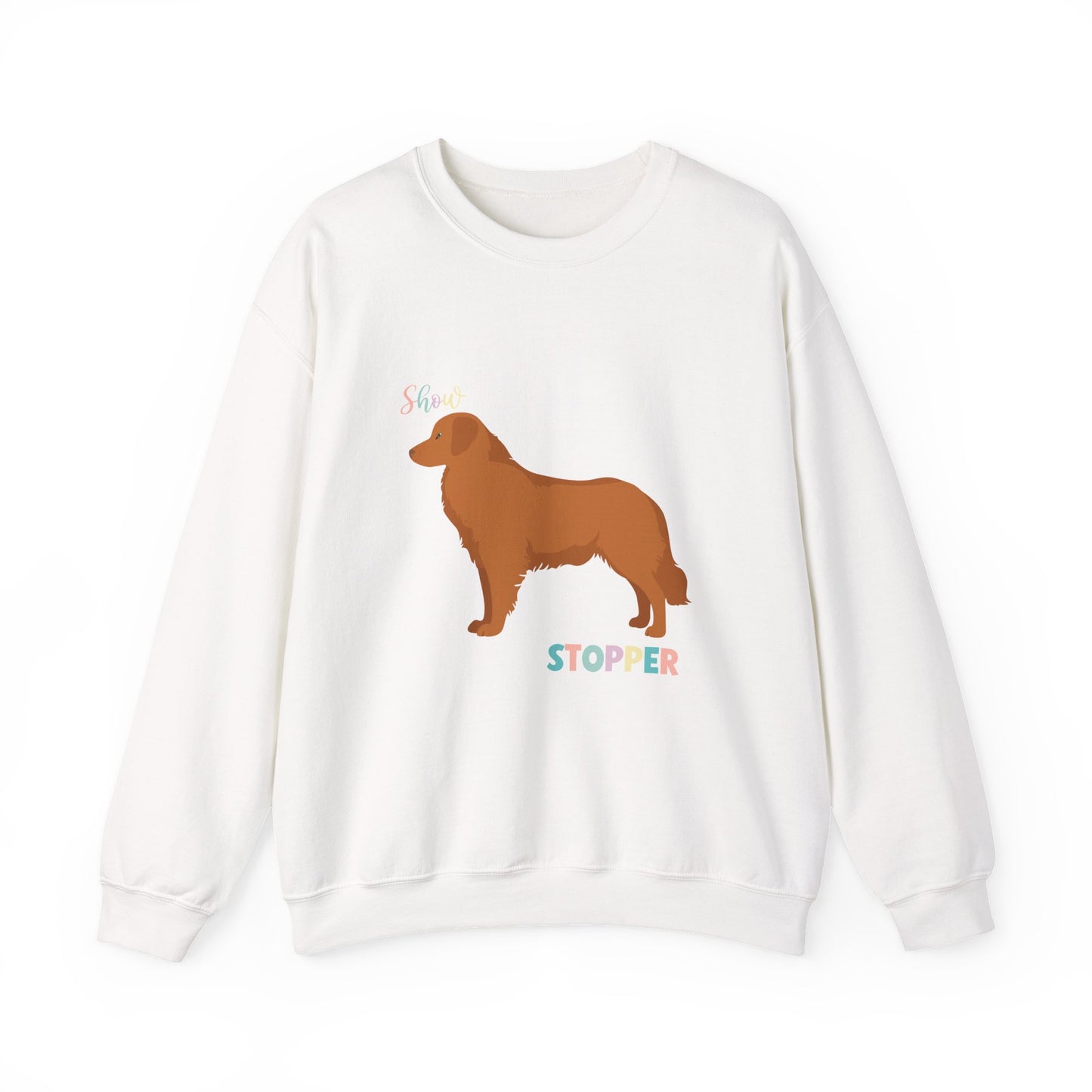 Nova Scotia Duck Tolling Retriever Dog Unisex Heavy Blend Crewneck Sweatshirt