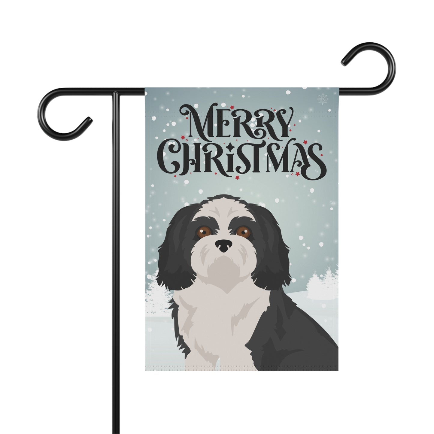 Shih Tzu Dog Garden Flag