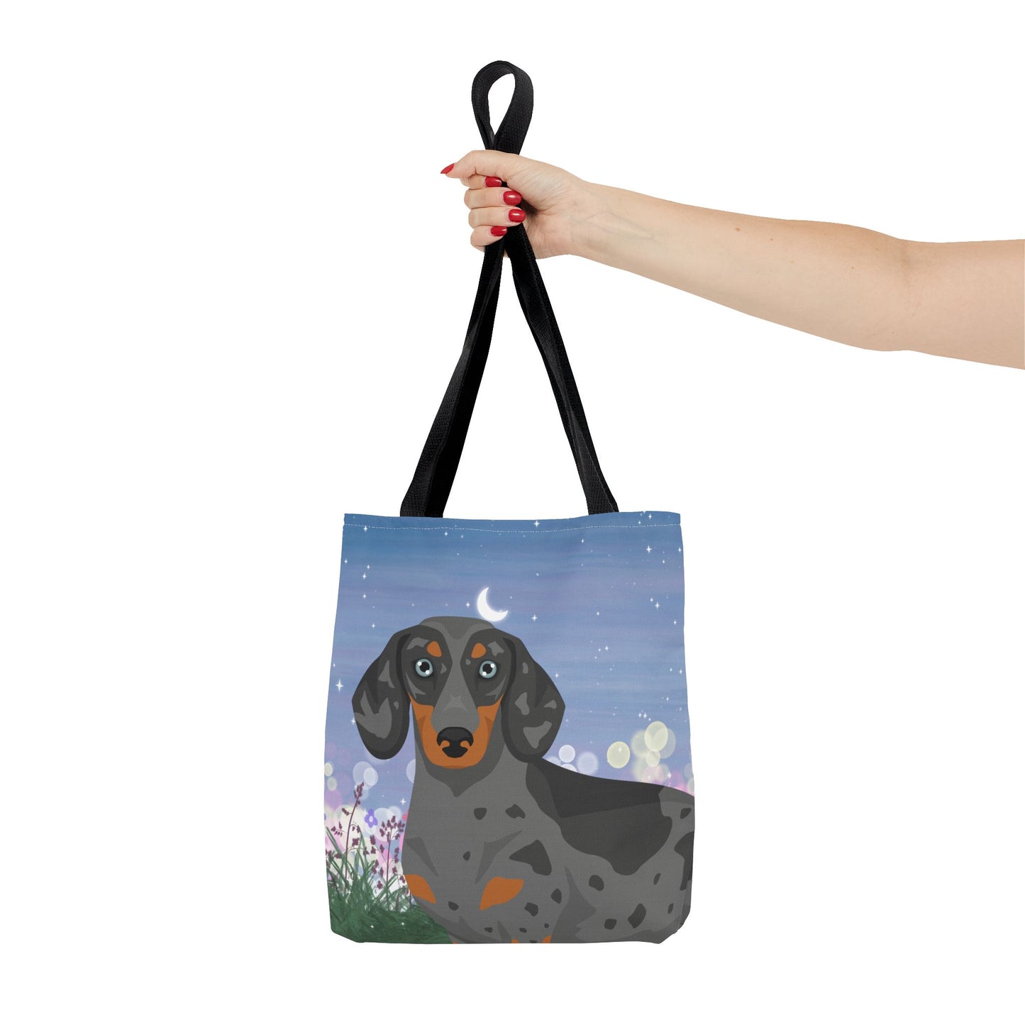 Dachshund Dog Tote Bag 13x13