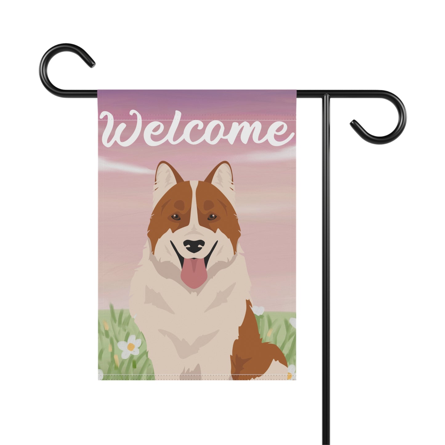 Thai Bangkaew Dog Dog Welcome Garden Flag