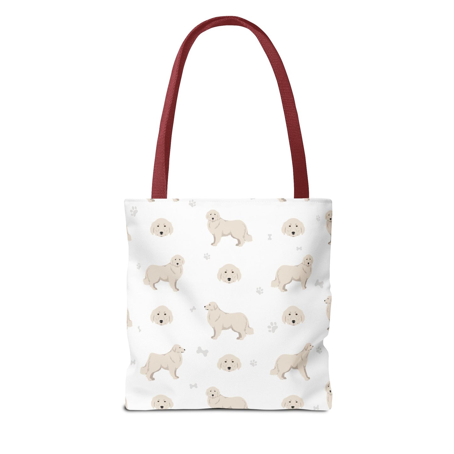 Great Pyrenees Dog Tote Bag, Pyrenees Dog Mom Gift