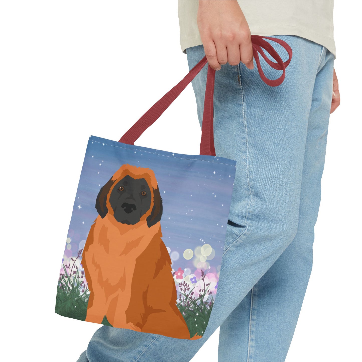 Leonberger Dog Tote Bag 13x13