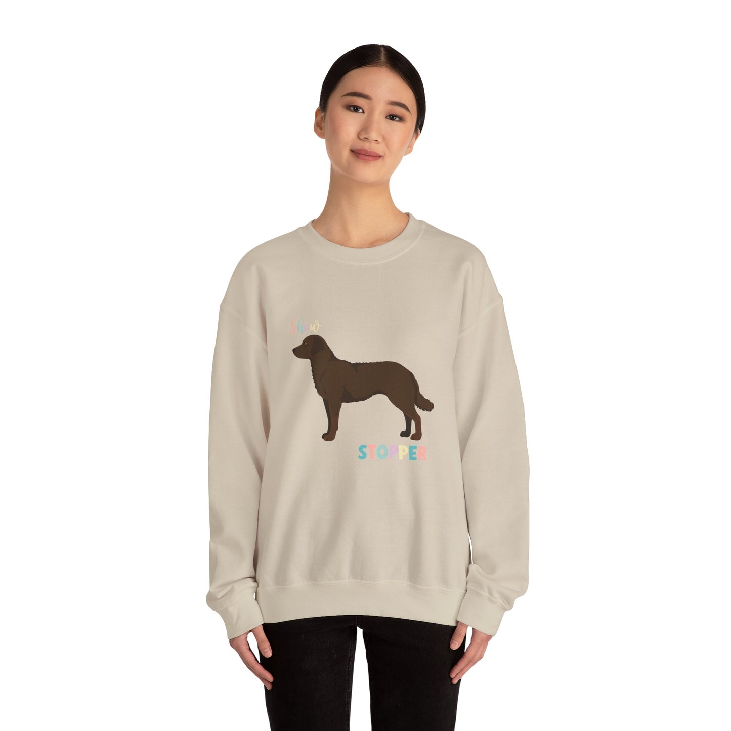 Chesapeake Bay Retriever Dog Unisex Heavy Blend Crewneck Sweatshirt