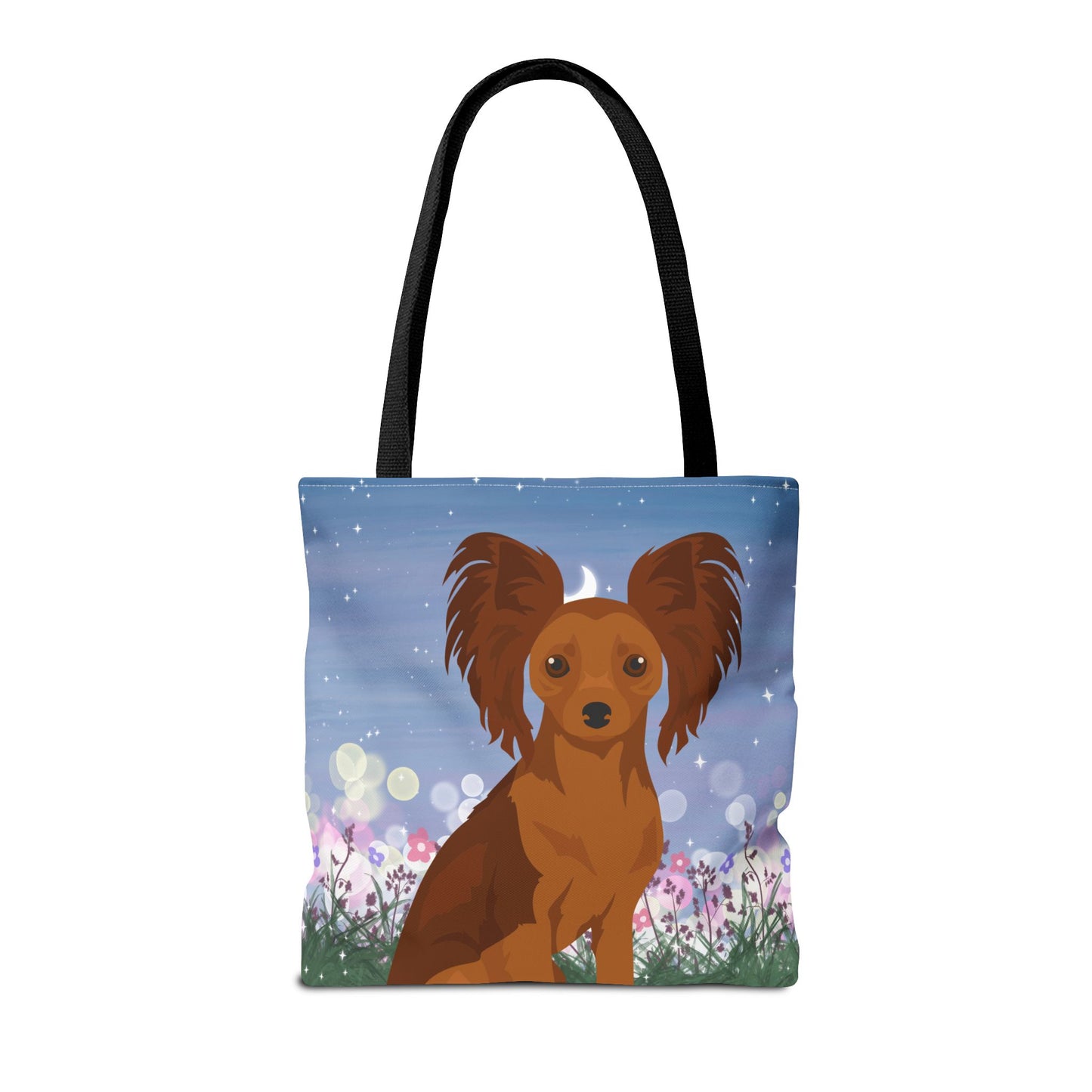 Russian Toy Terrier Dog Tote Bag 16x16