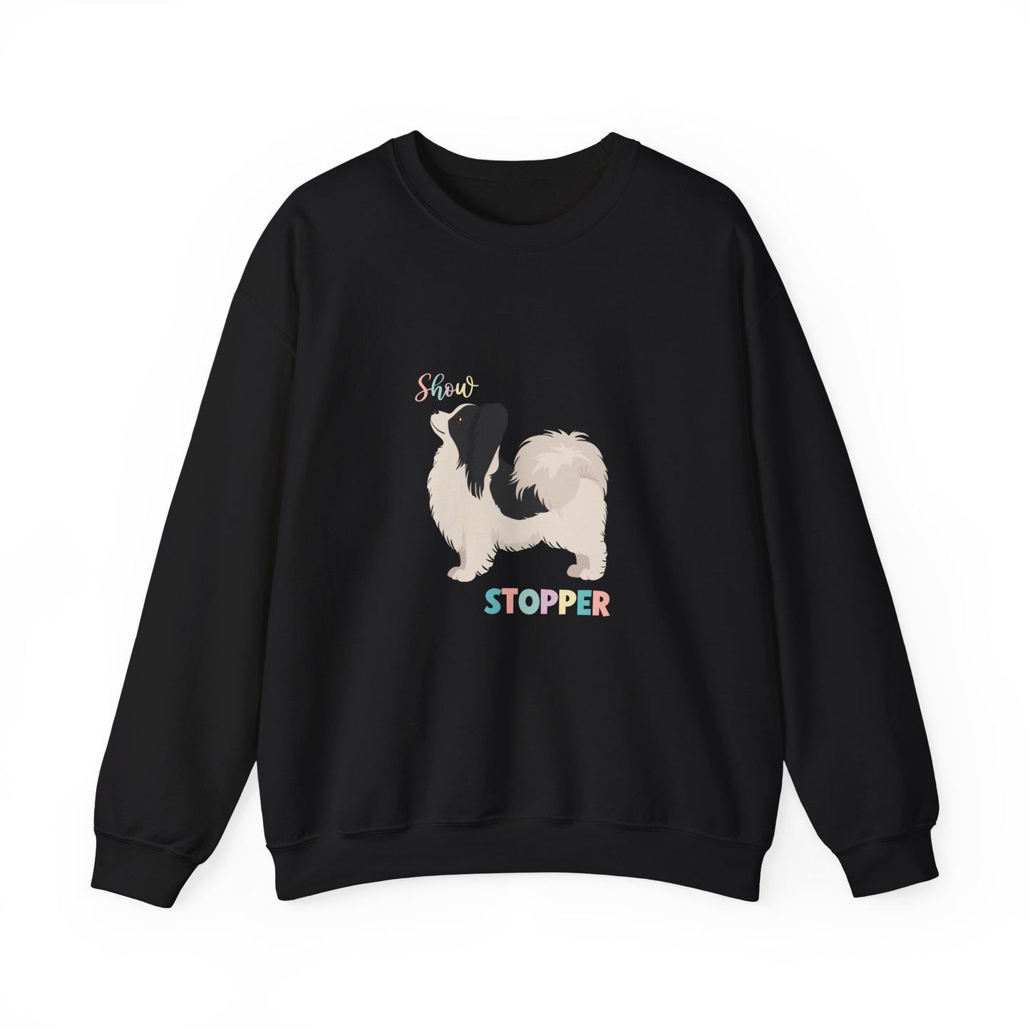 Papillon Dog Unisex Heavy Blend Crewneck Sweatshirt