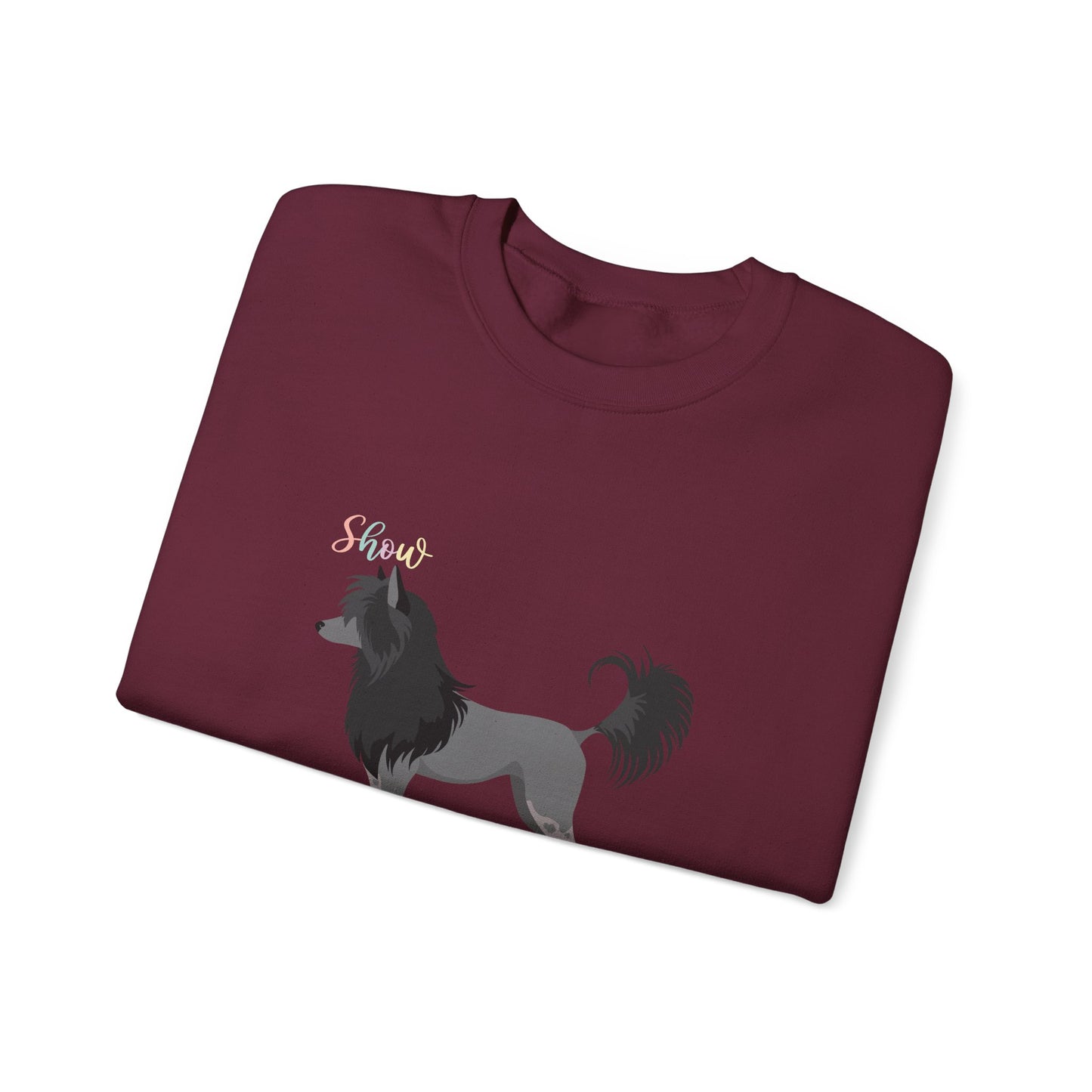 Chinese Crested Dog Dog Unisex Heavy Blend Crewneck Sweatshirt