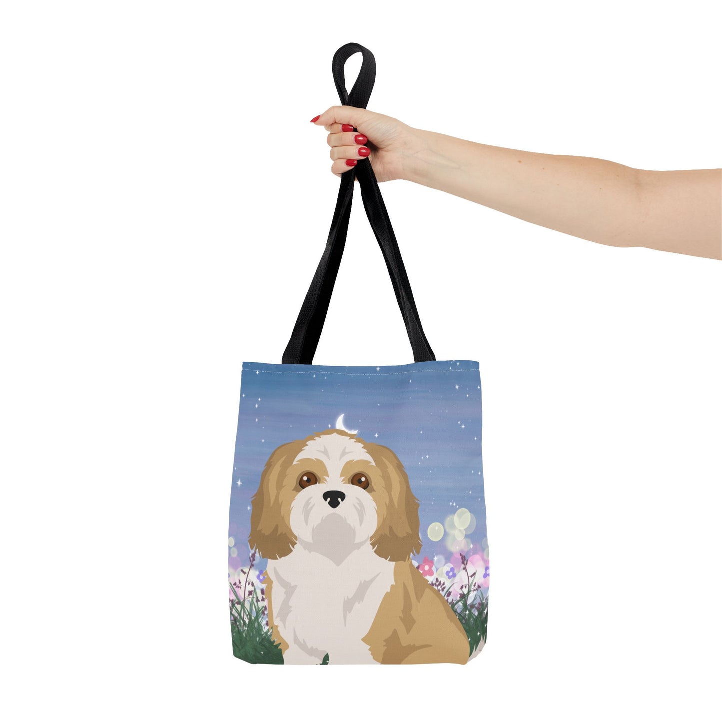 Shih Tzu Dog Tote Bag 13x13