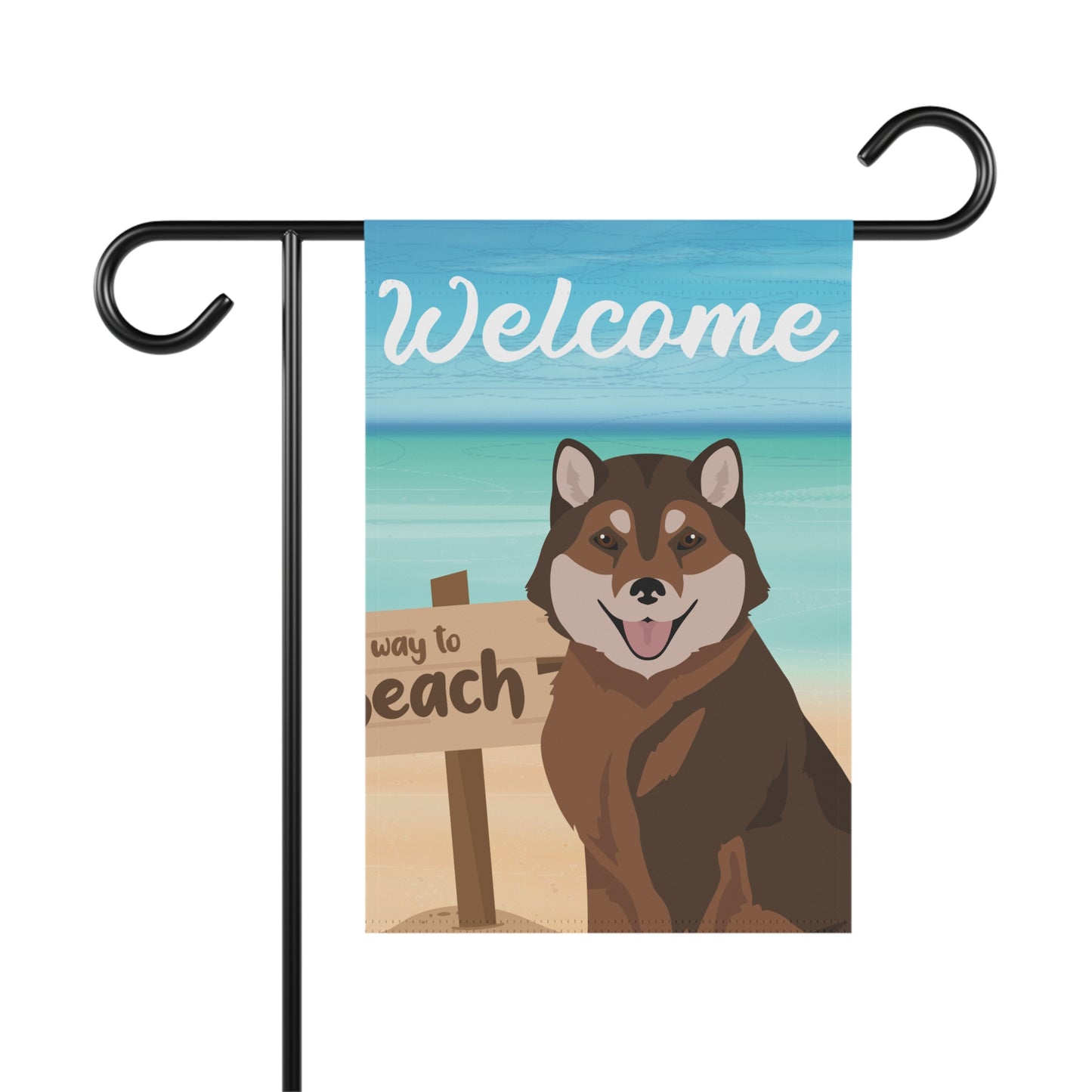 Hokkaido Dog Garden Flag