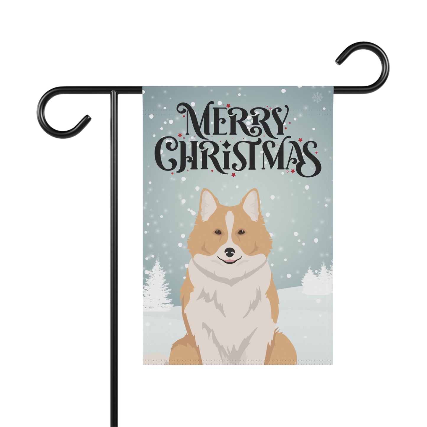 Icelandic Sheepdog Dog Garden Flag