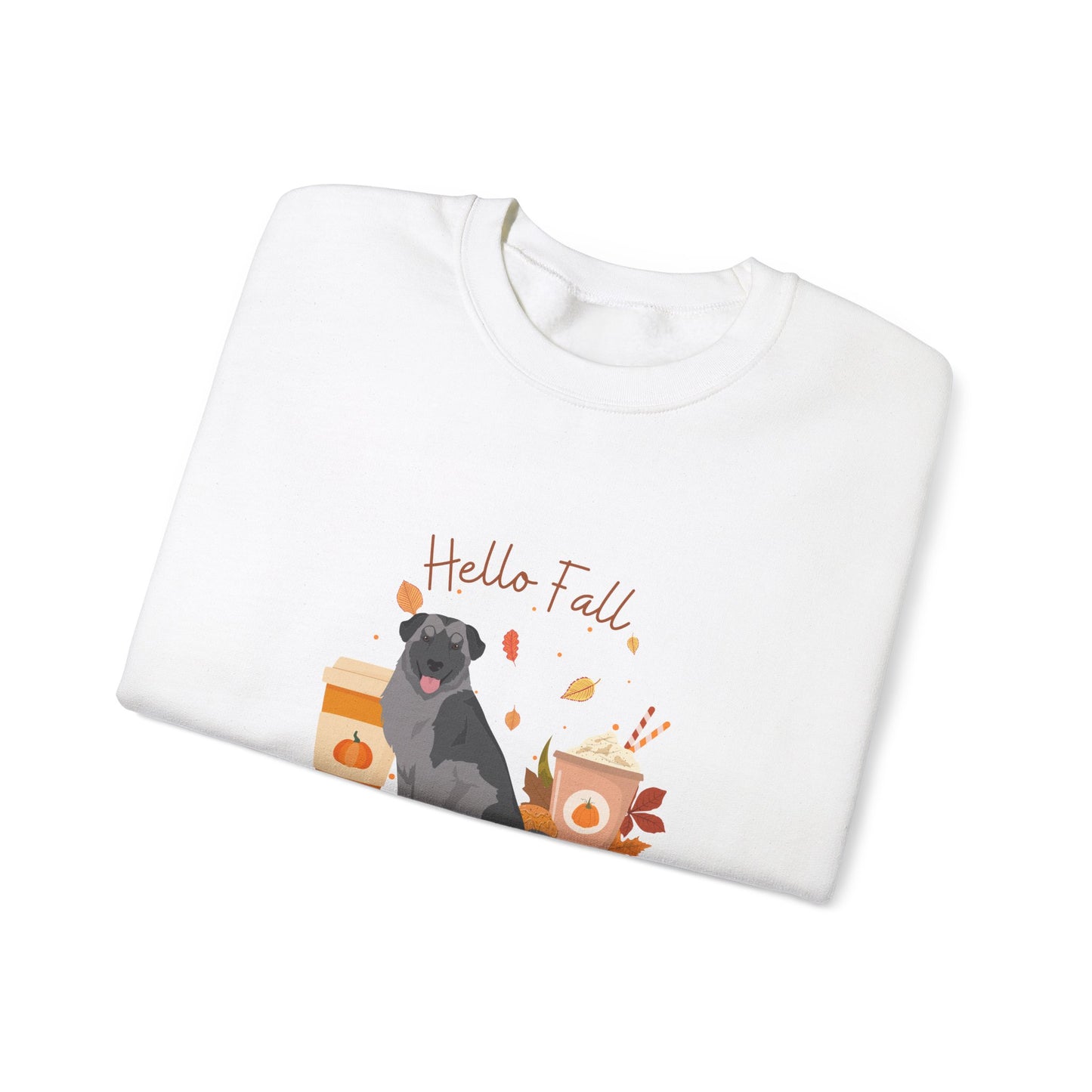 Carpathian Shepherd Dog Fall Unisex Heavy Blend Crewneck Sweatshirt
