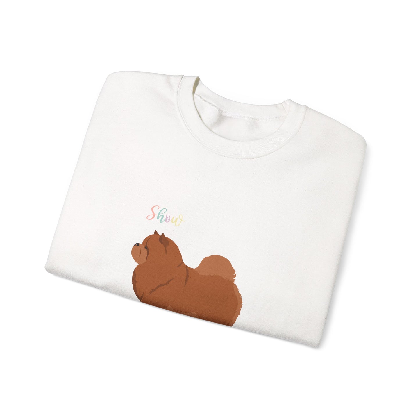 Chow Chow Dog Unisex Heavy Blend Crewneck Sweatshirt