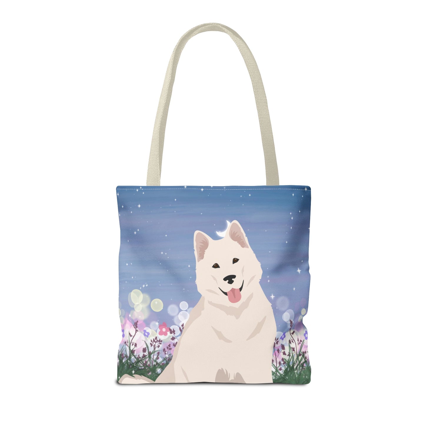 Alaskan Malamute Dog Tote Bag 16x16