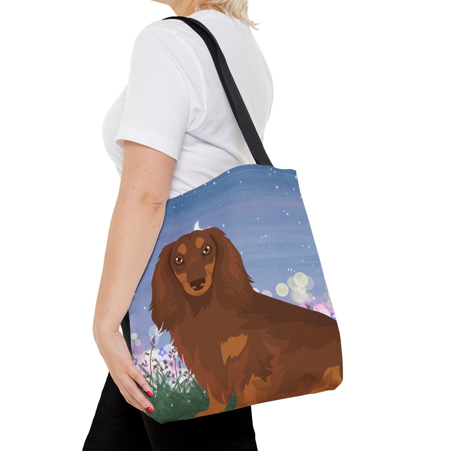 Dachshund Dog Tote Bag 16x16