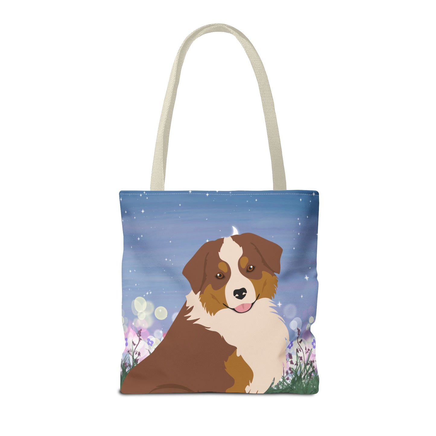 Miniature American Shepherd Dog Tote Bag 16x16