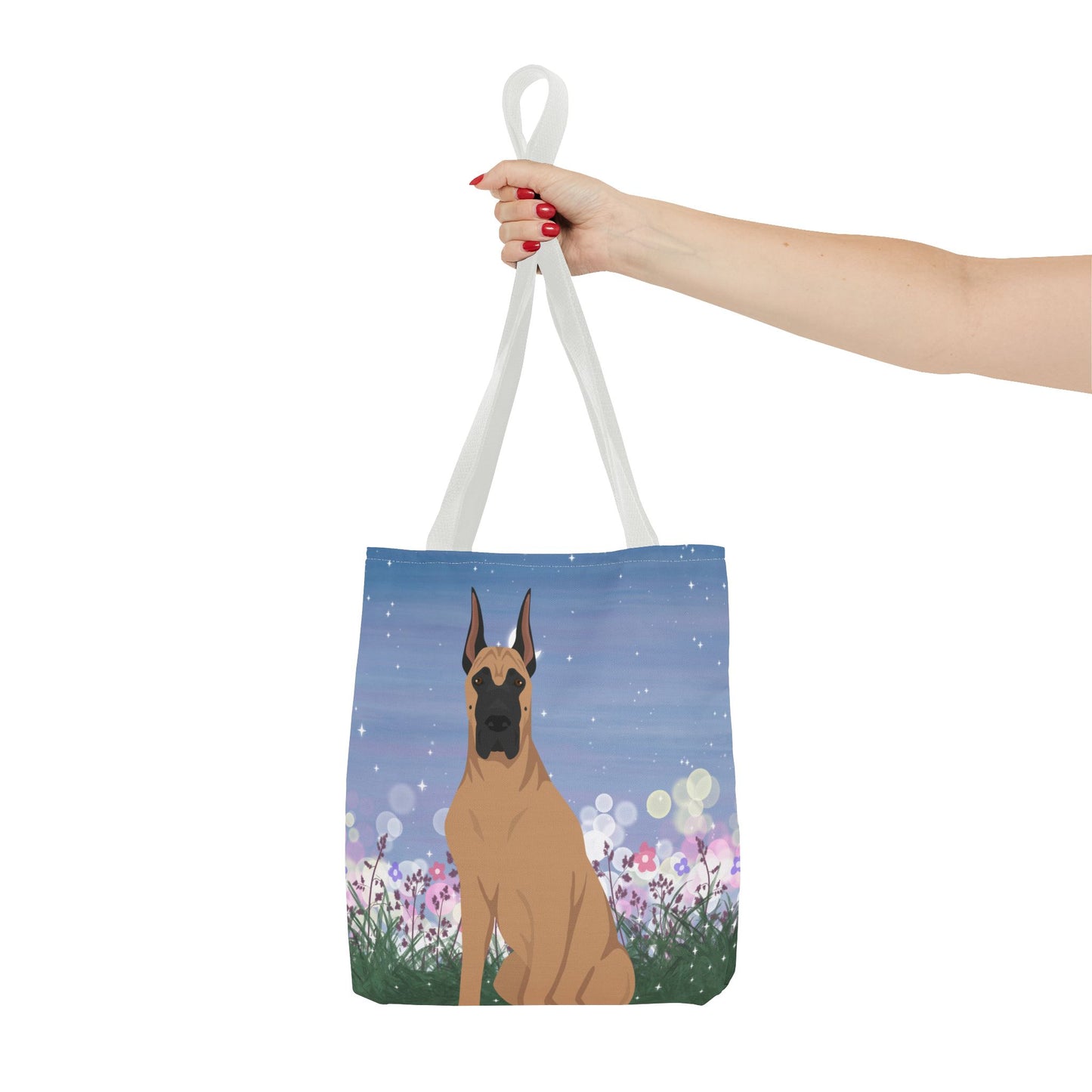 Great Dane Dog Tote Bag 13x13
