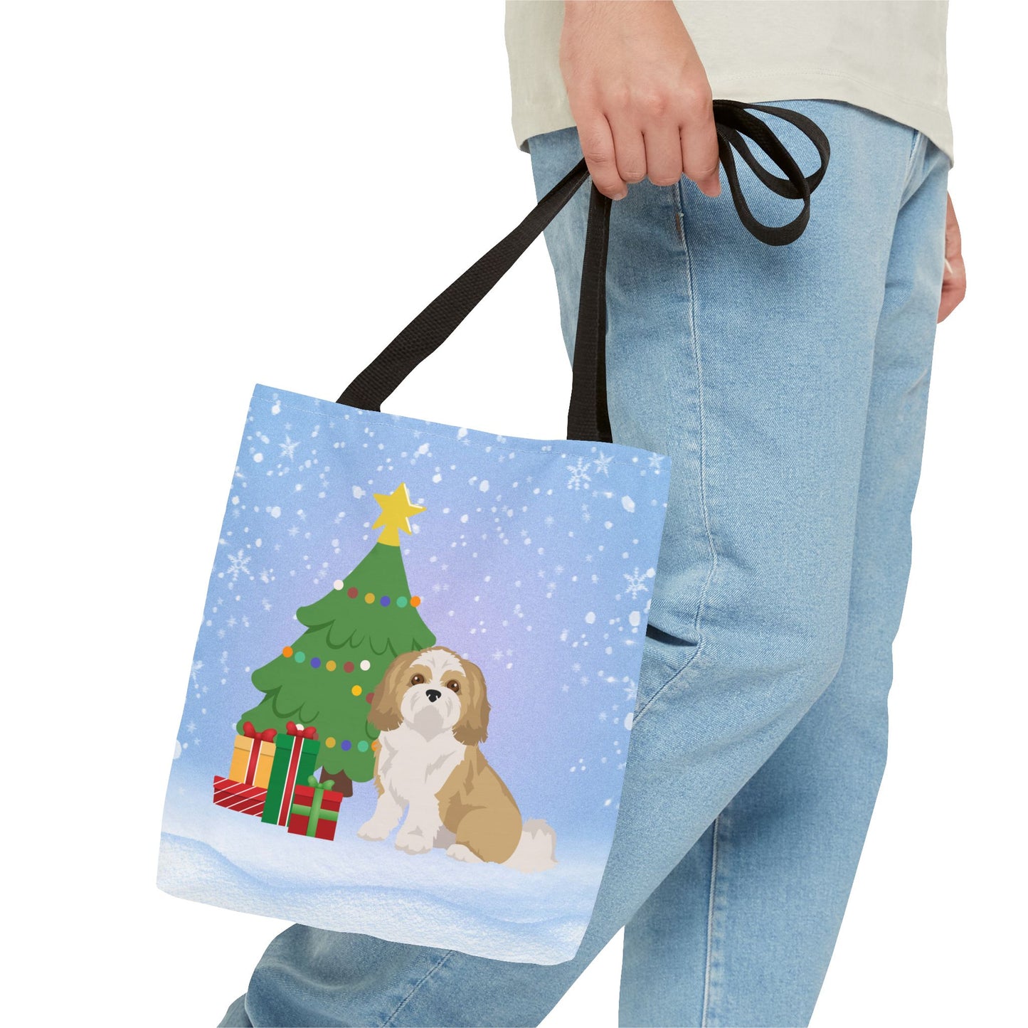 Shih Tzu Dog Tote Bag, Dog Mom Gift