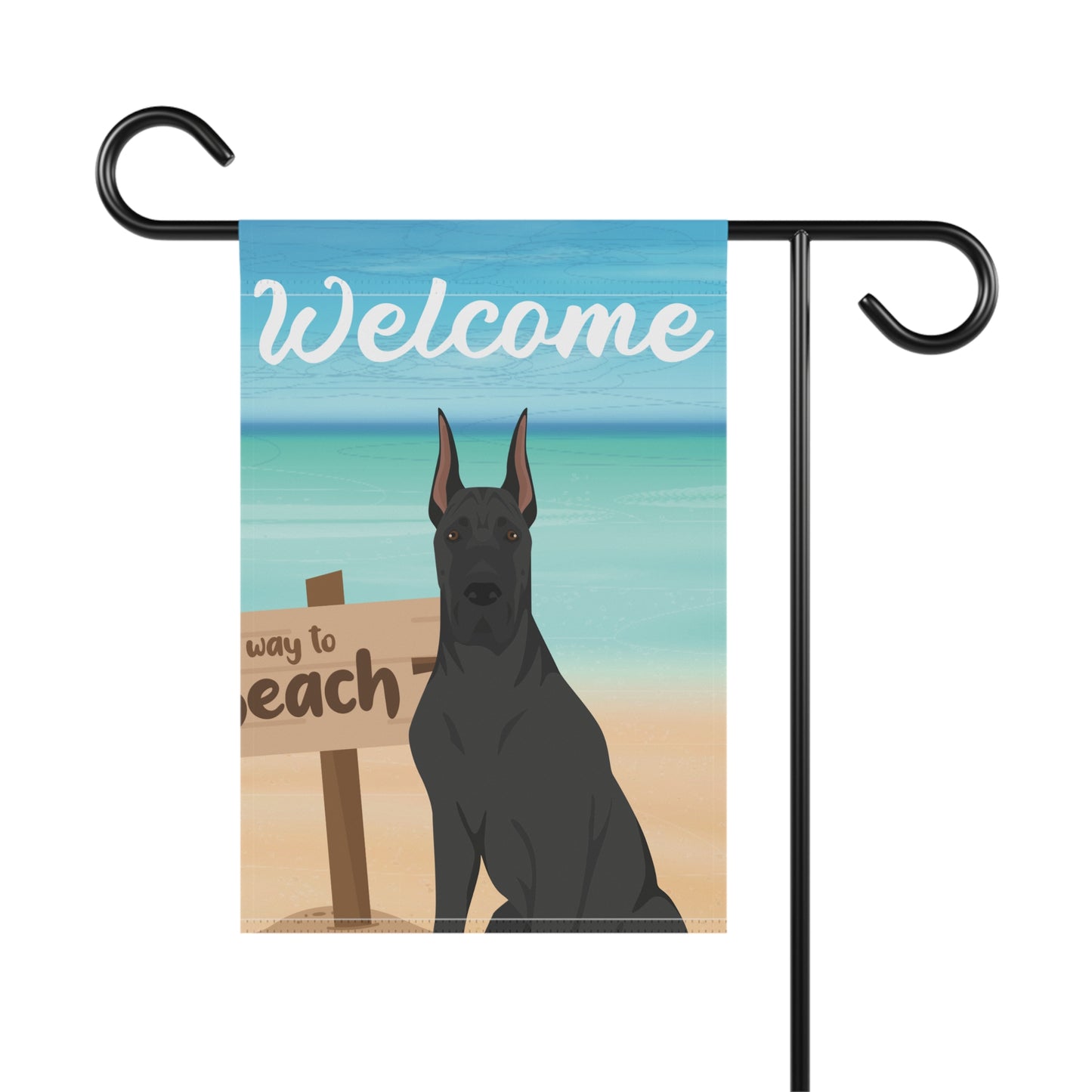 Great Dane Dog Garden Flag