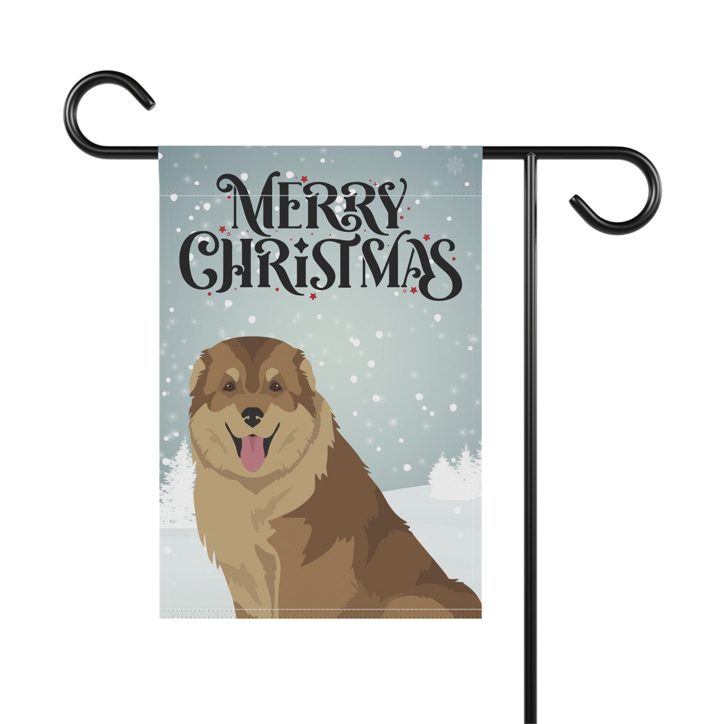 Caucasian Shepherd Dog Garden Flag