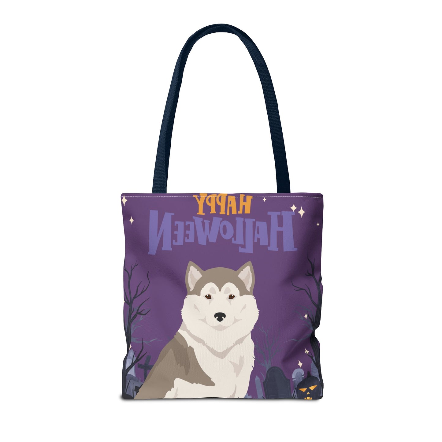 Greenland Dog Dog Happy Halloween Tote Bag 16x16