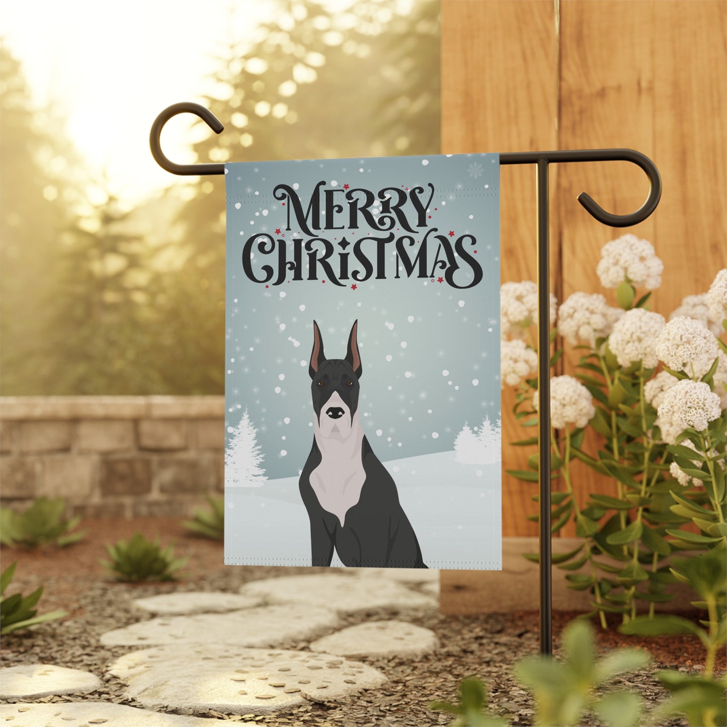 Great Dane Dog Garden Flag