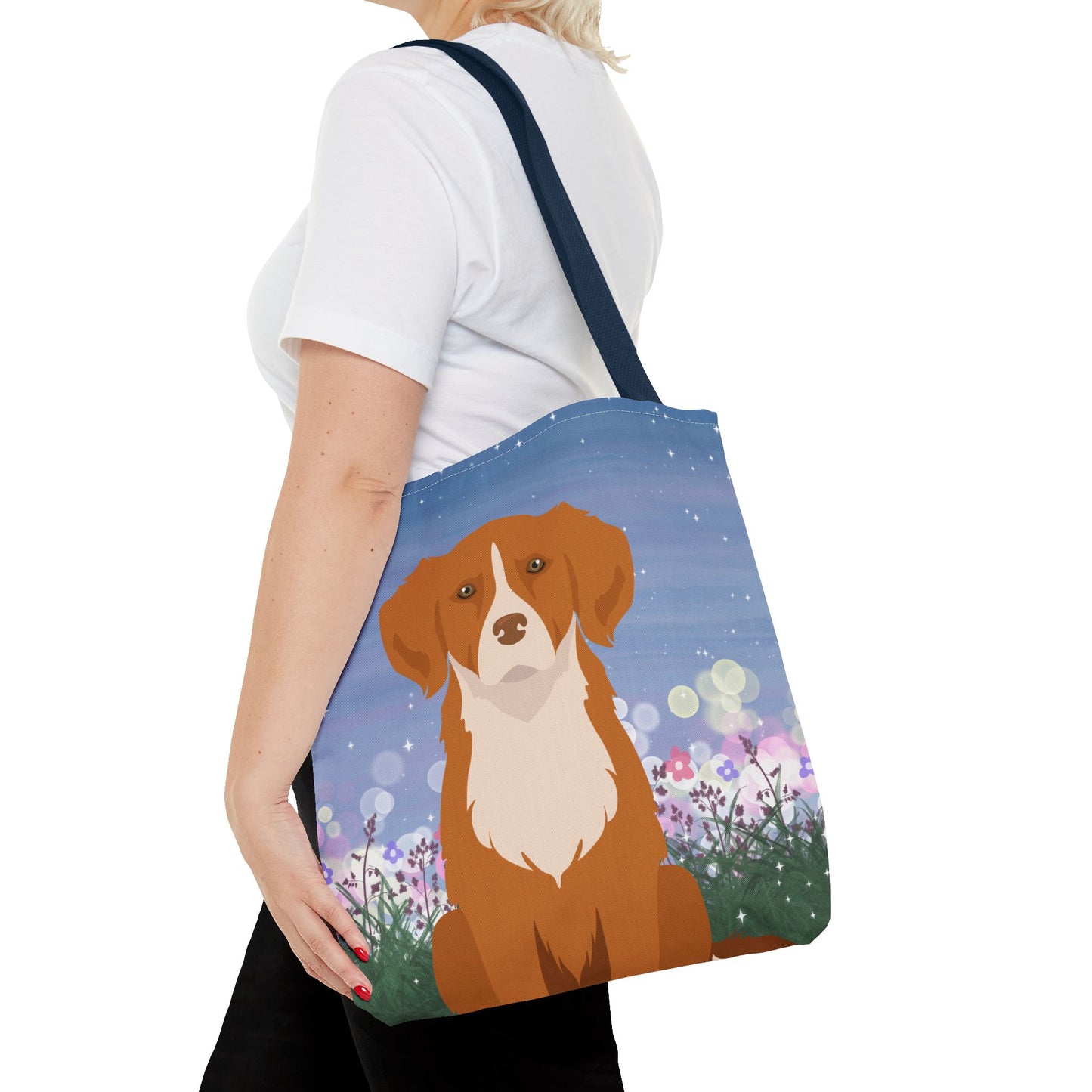 Nova scotia Duck Tolling Retriever Dog Tote Bag 16x16
