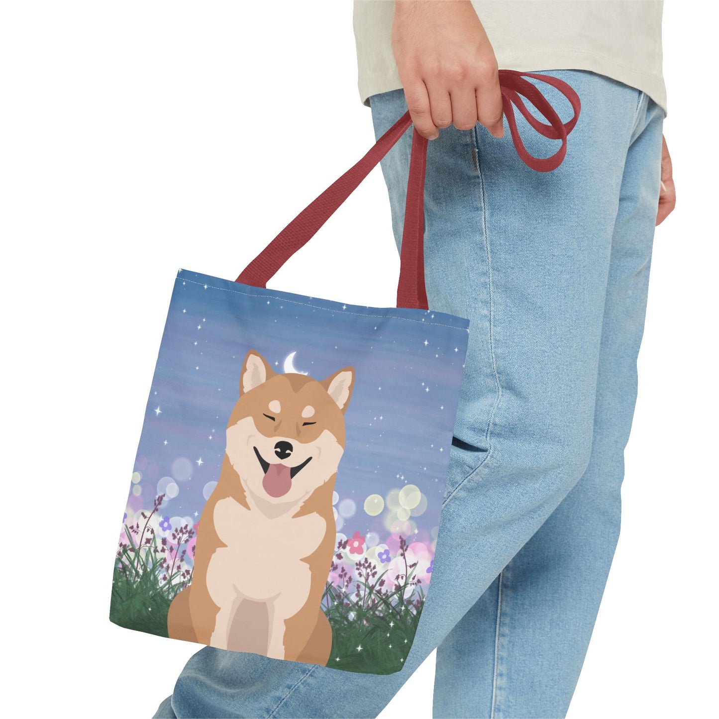 Shiba Inu Dog Tote Bag 13x13