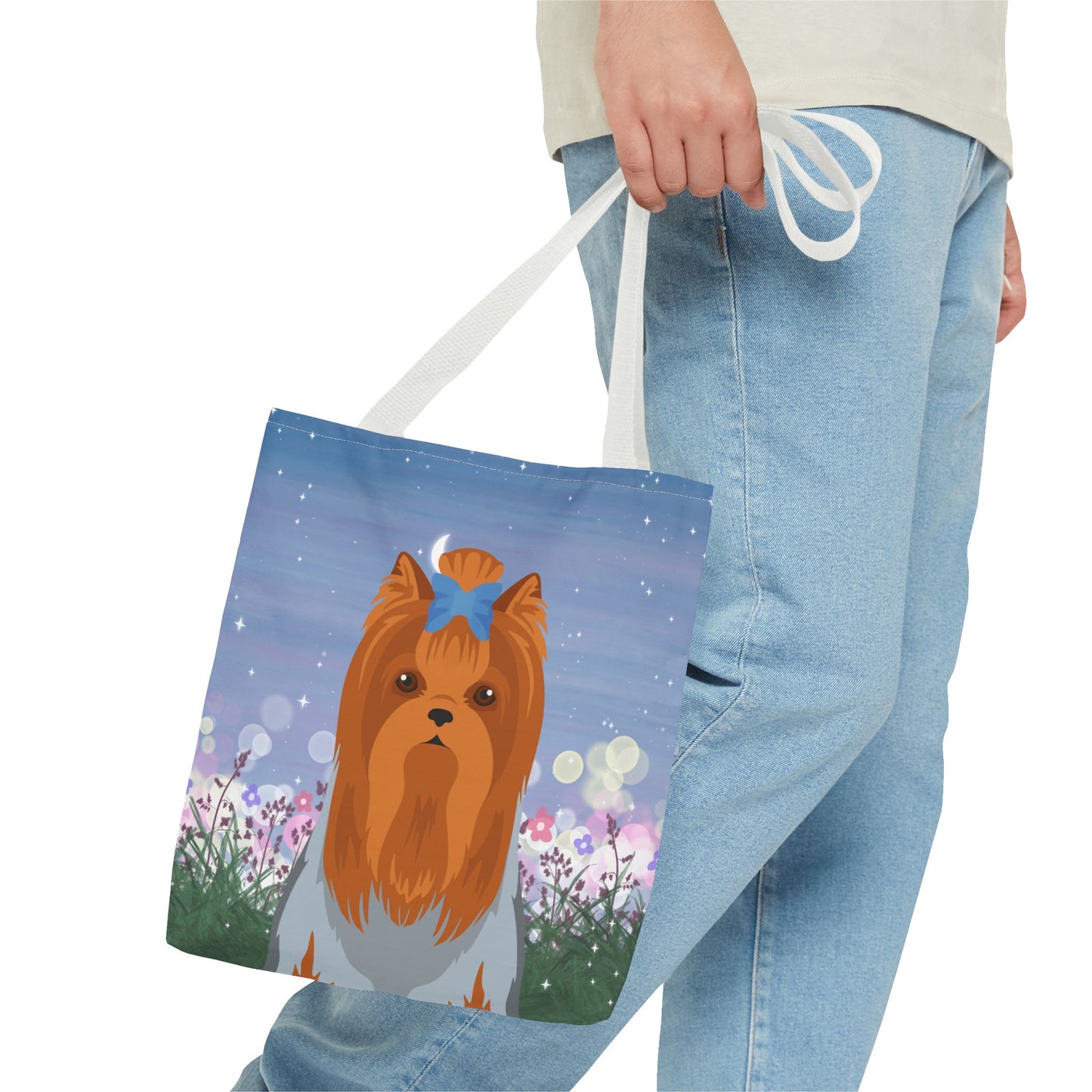 Yorkshire Terrier Dog Tote Bag 13x13