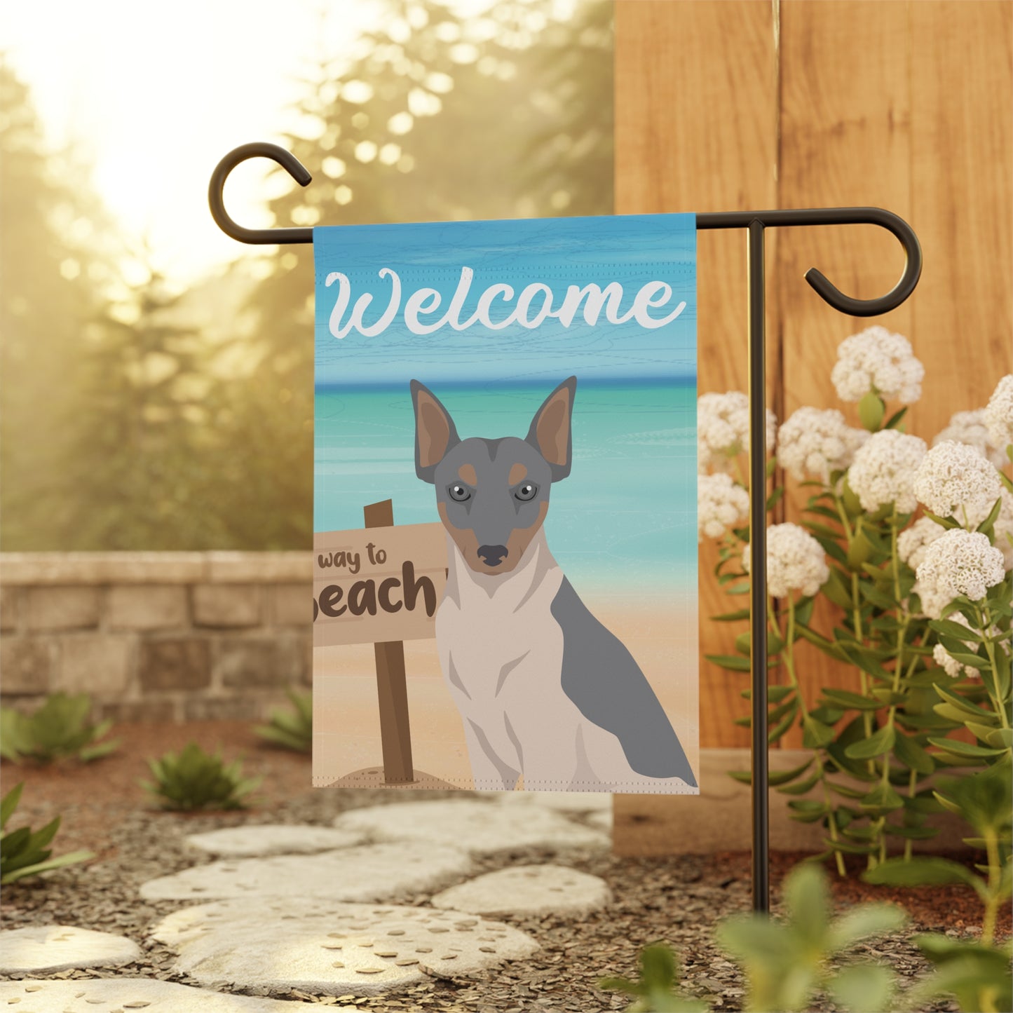 Brazilian Terrier Dog Garden Flag