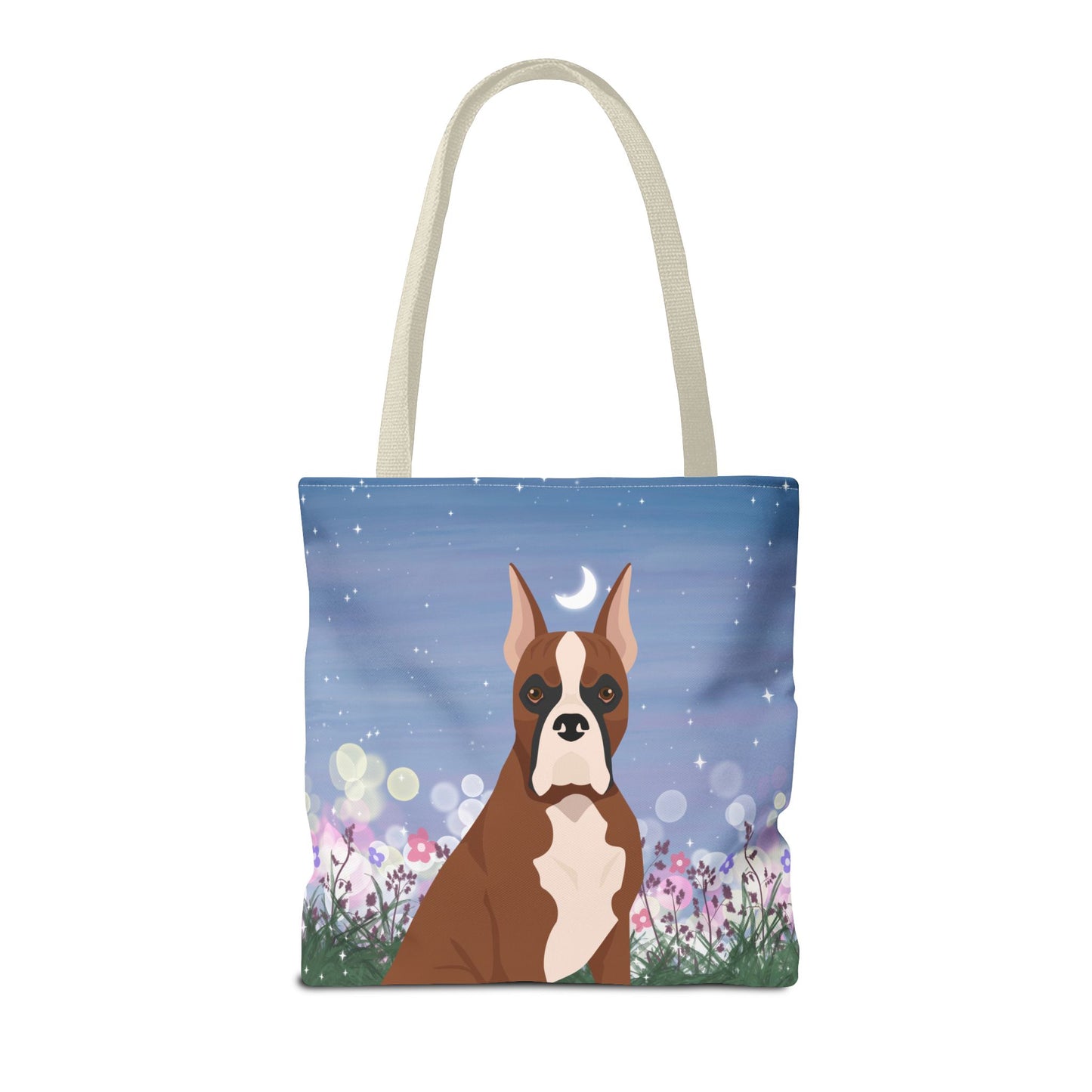 Boxer Dog Tote Bag 16x16