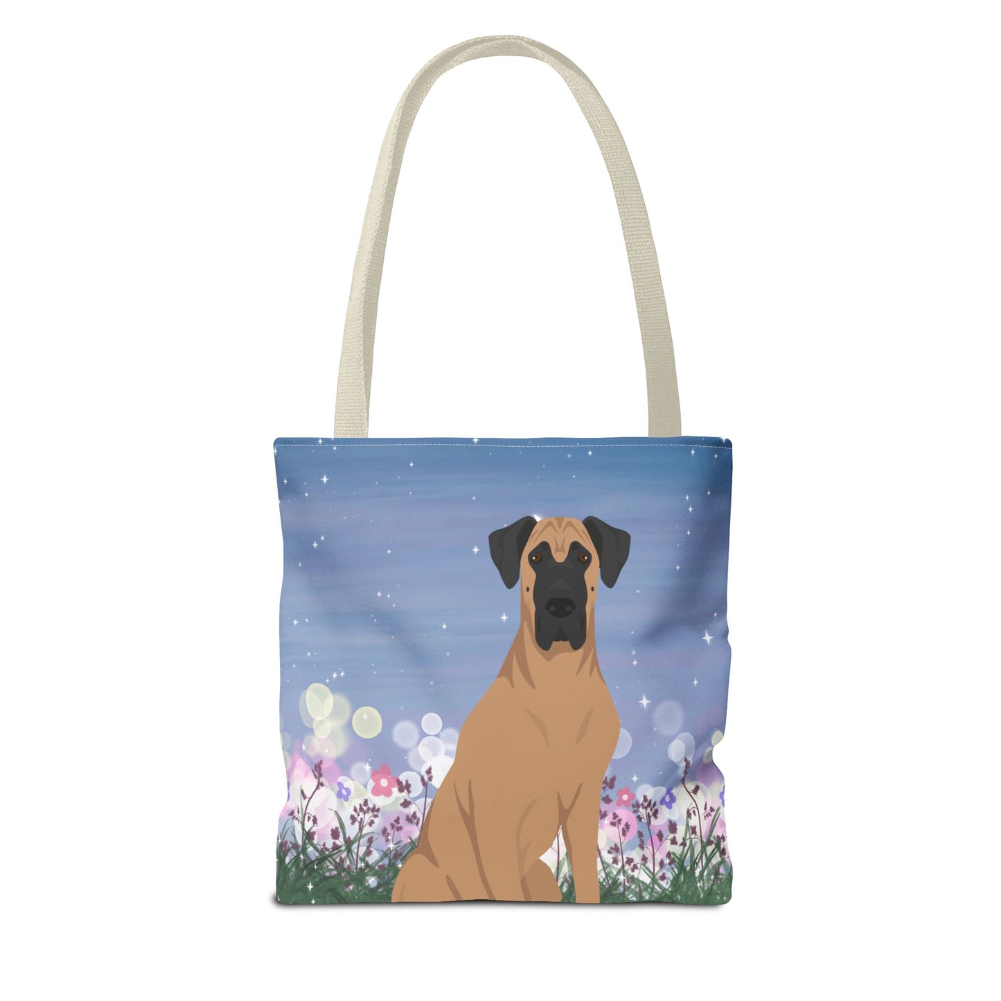 Great Dane Dog Tote Bag 13x13