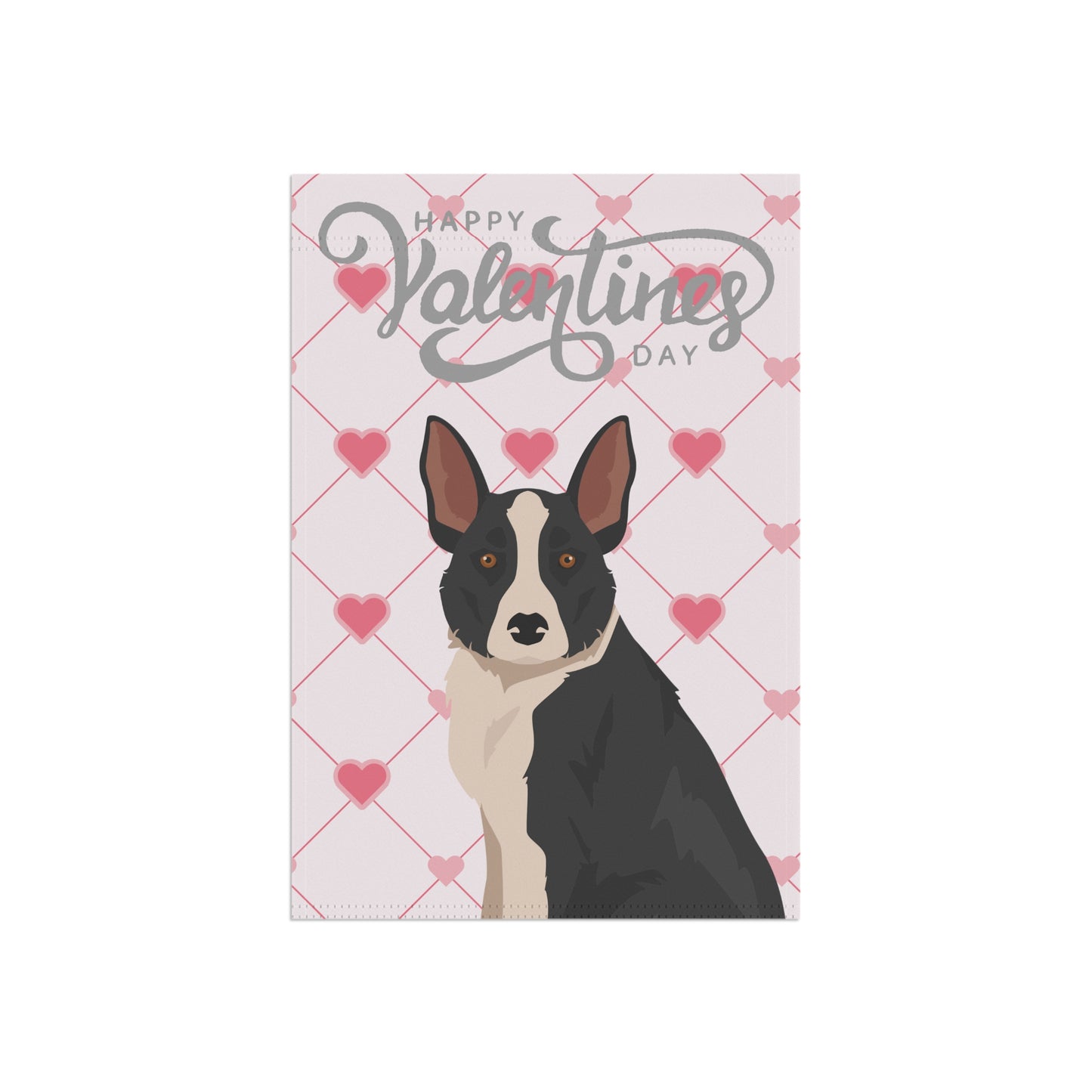 McNab Dog Valentines Day Garden Flag