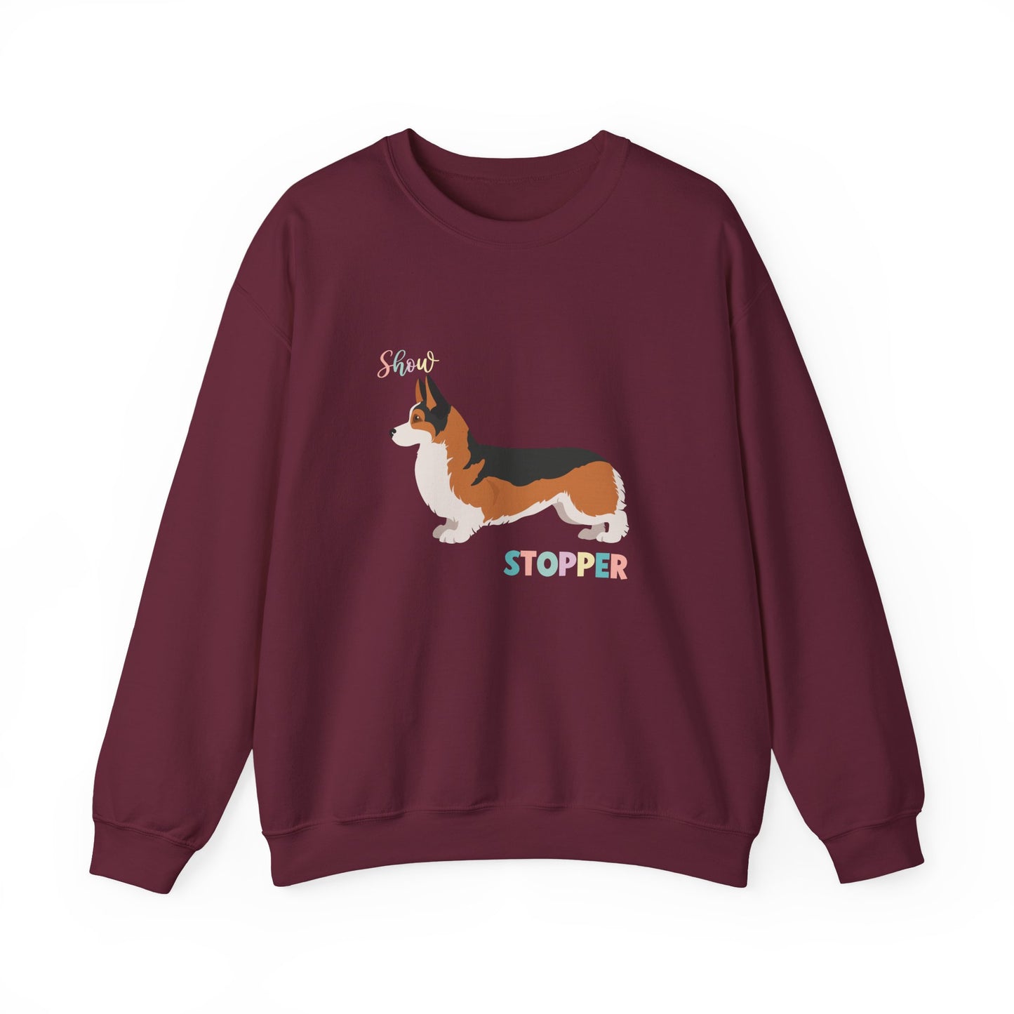 Pembroke Welsh Corgi Dog Unisex Heavy Blend Crewneck Sweatshirt