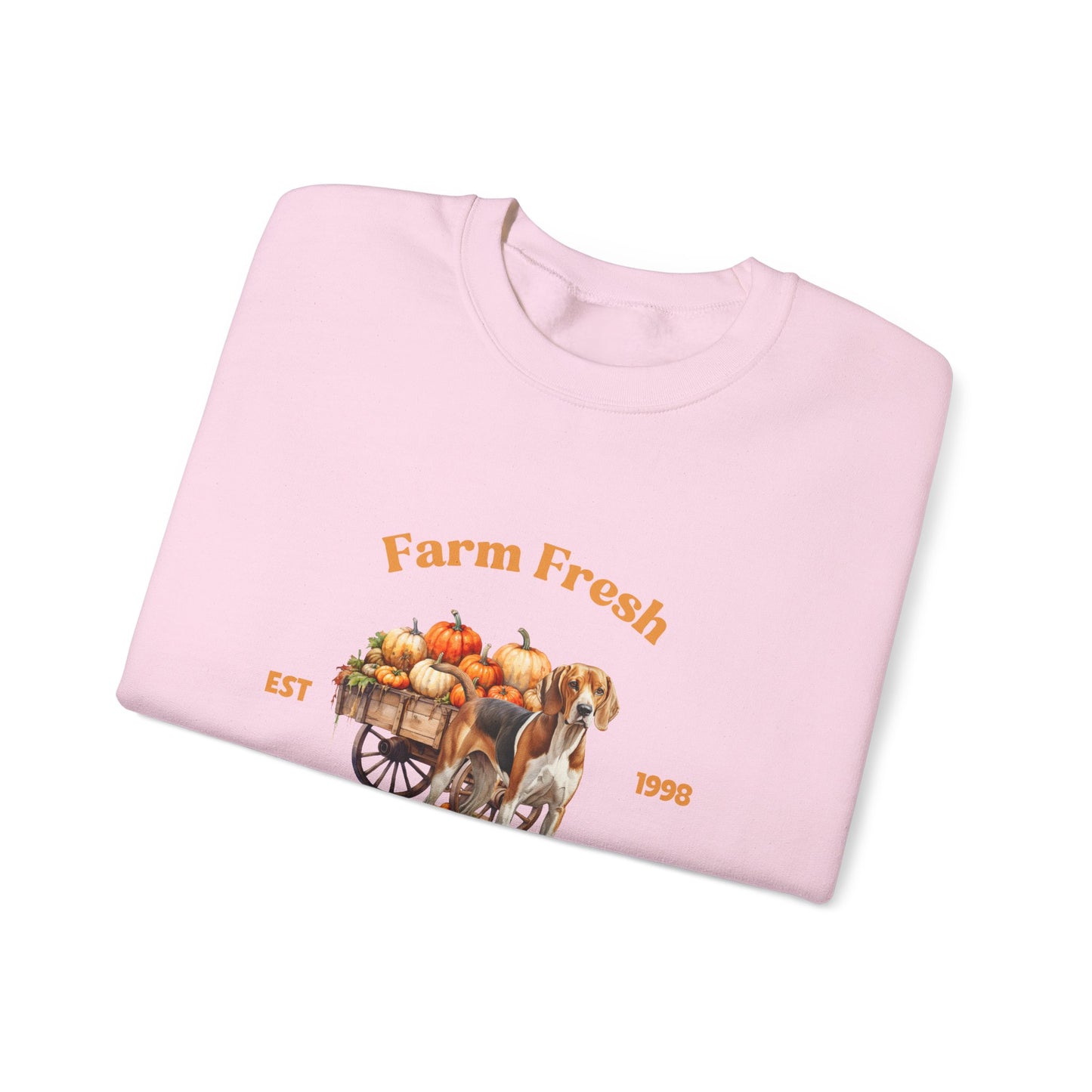 American Foxhound Dog Fall Unisex Heavy Blend Crewneck Sweatshirt