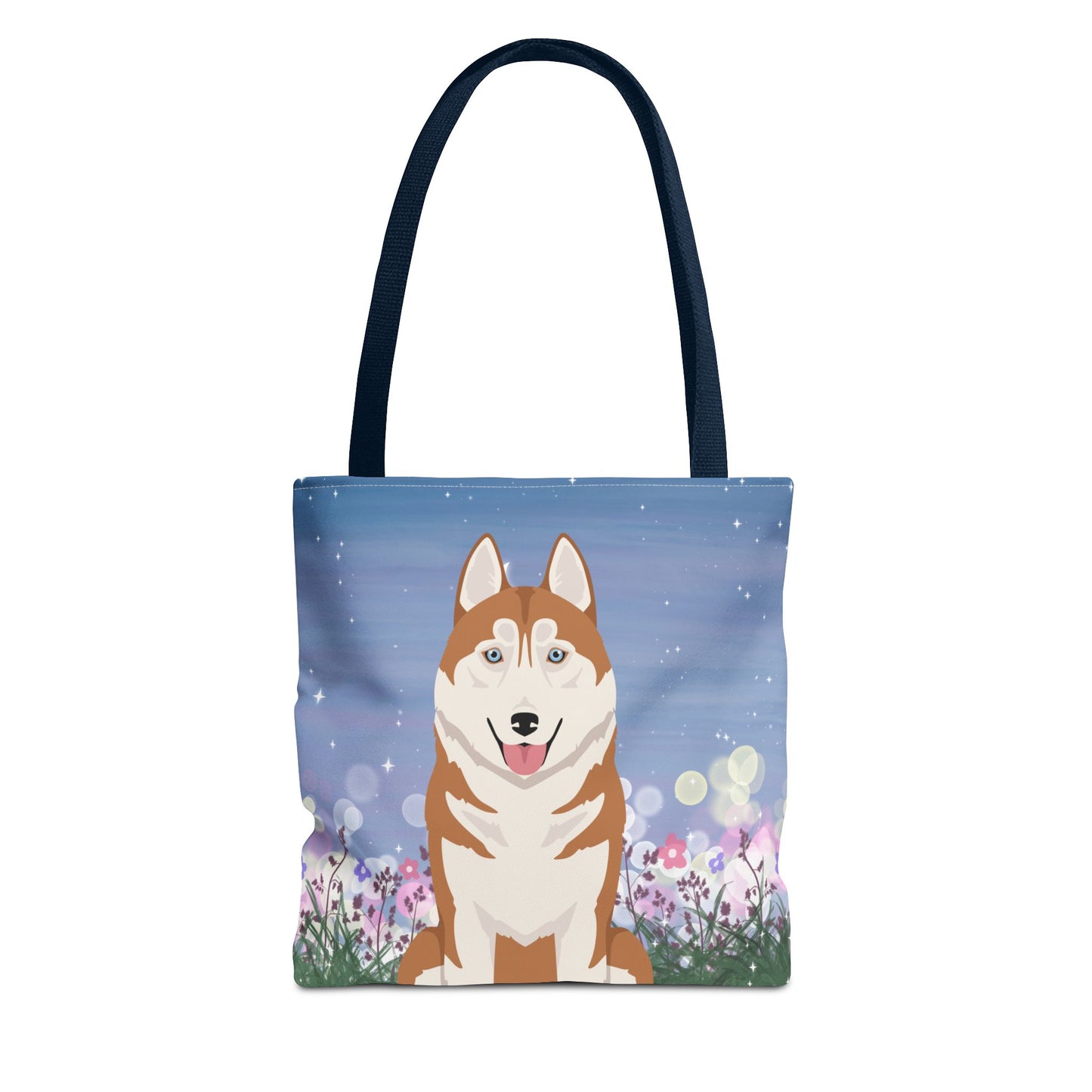 Siberian Husky Dog Tote Bag 13x13