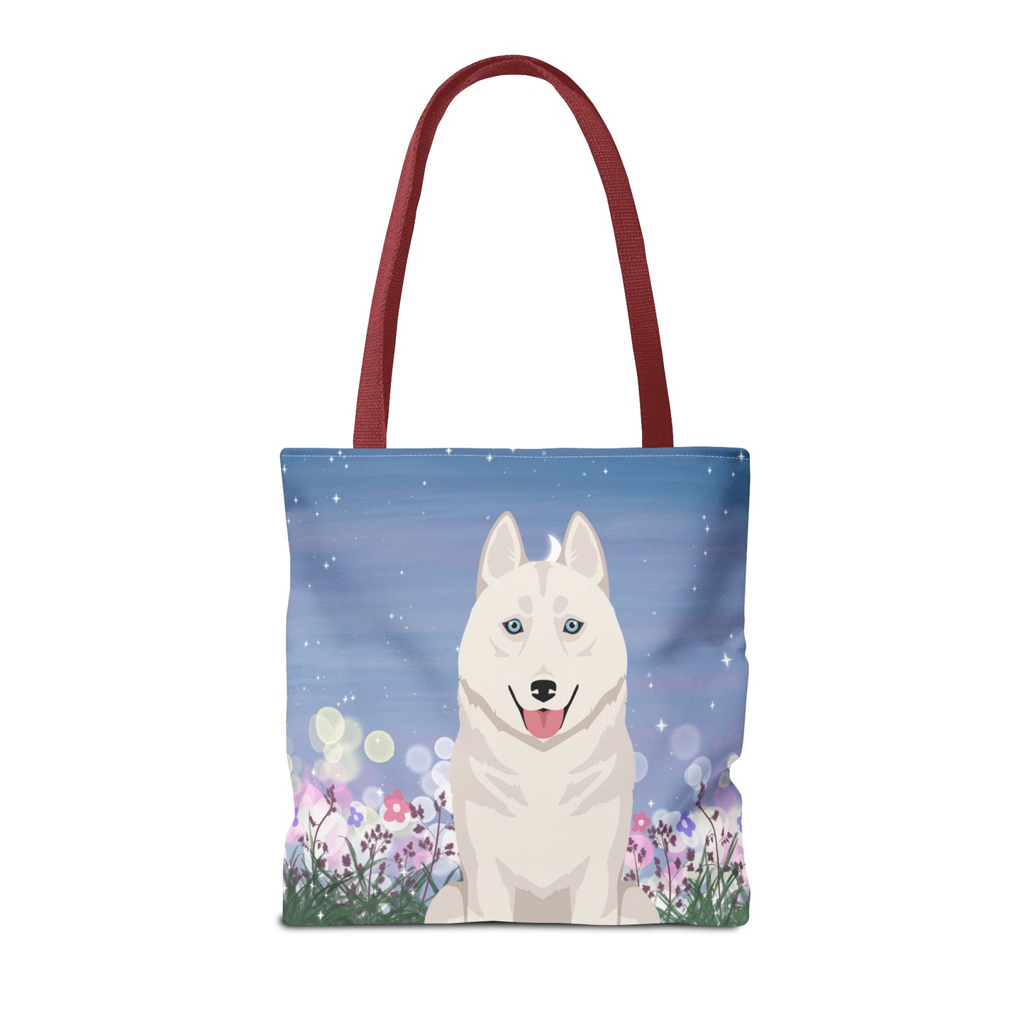 Siberian Husky Dog Tote Bag 16x16