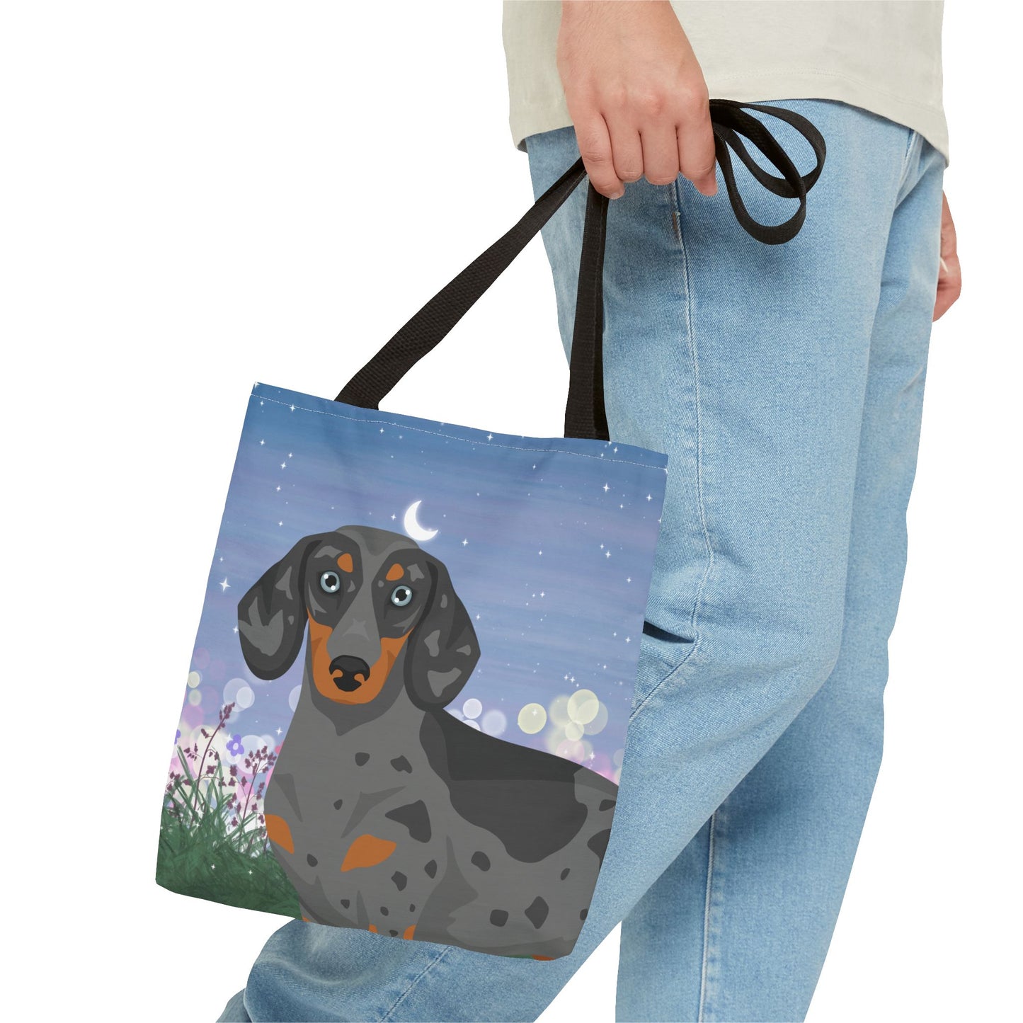 Dachshund Dog Tote Bag 13x13