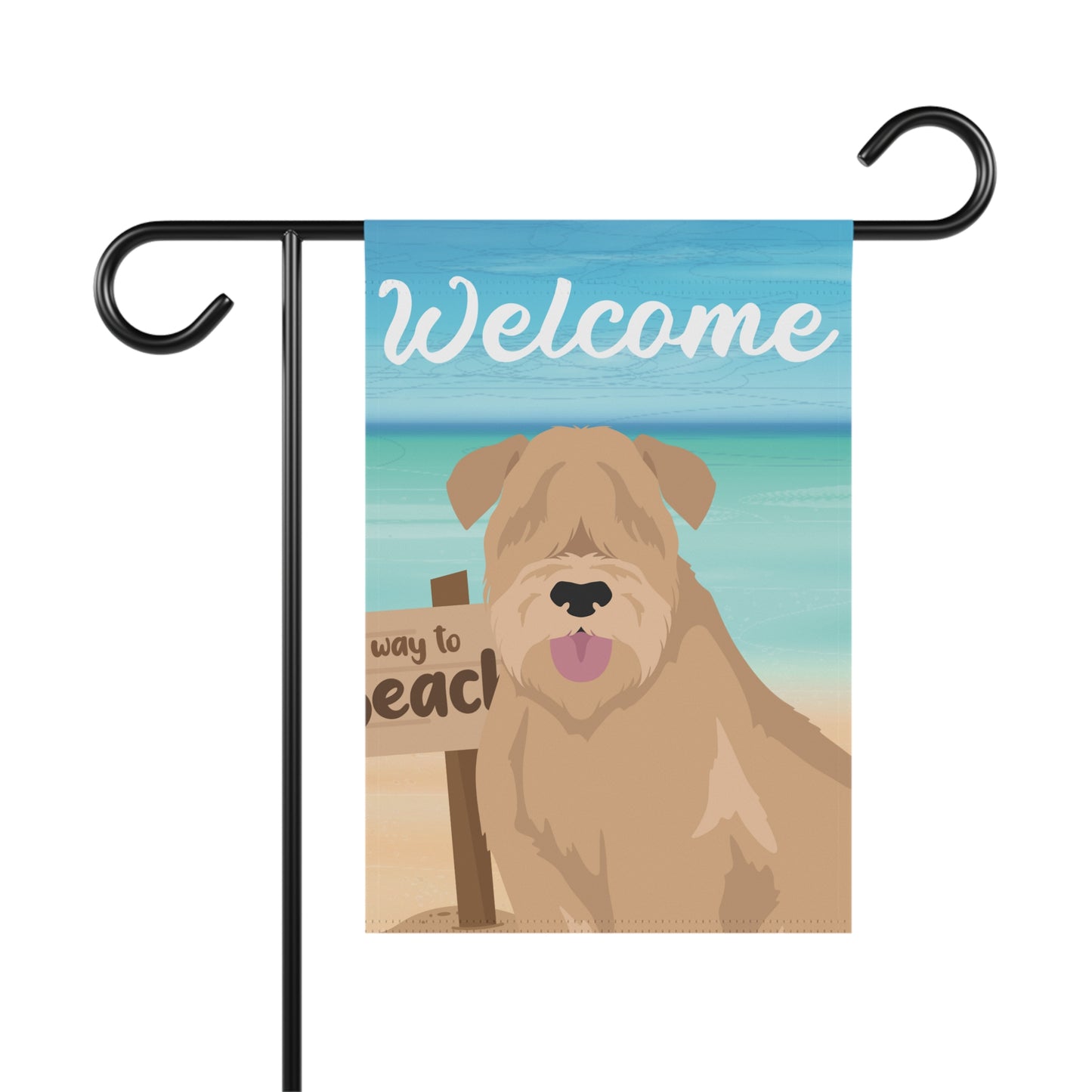 Soft Coated Wheaten Terrier Dog Garden Flag