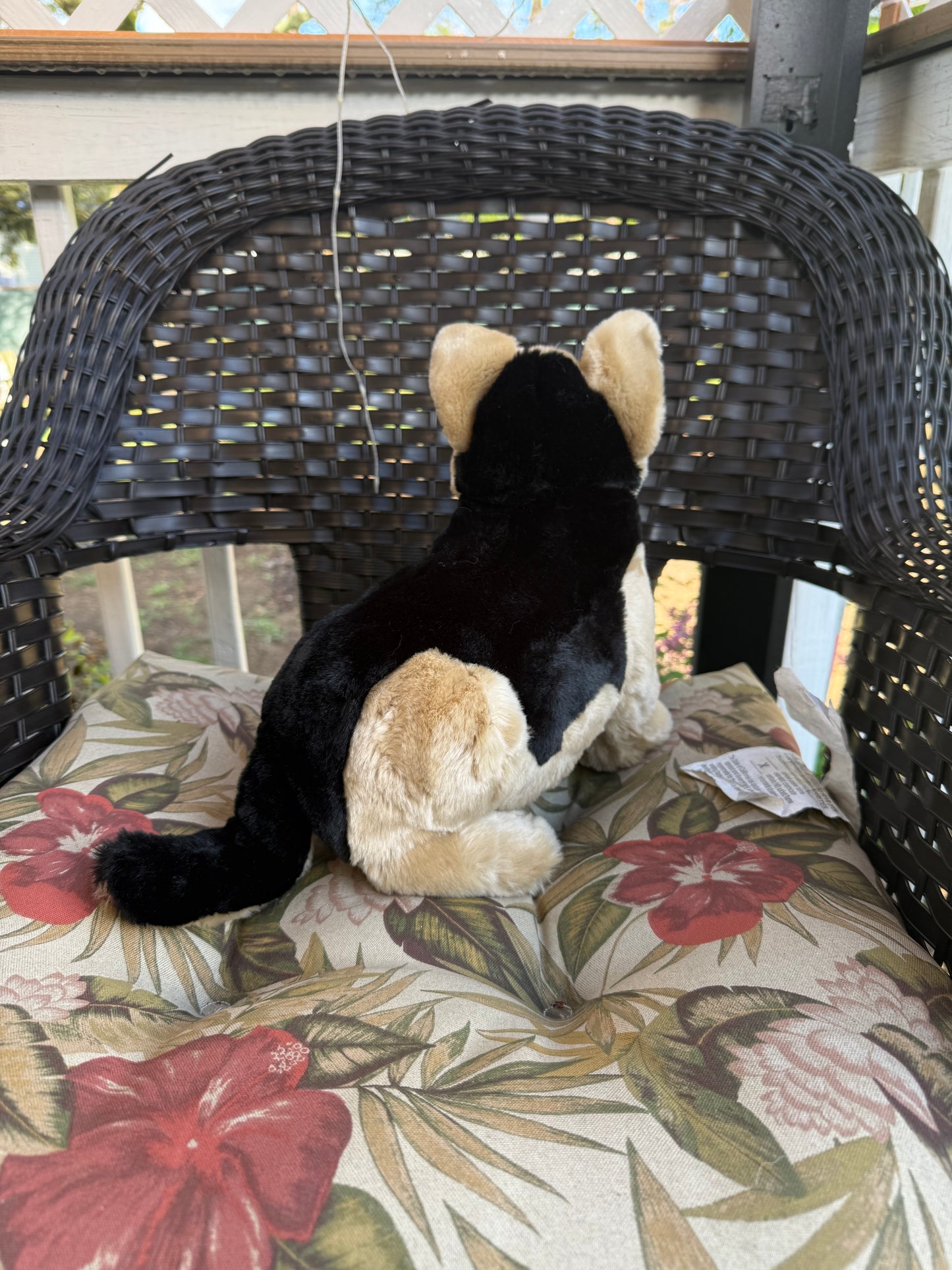 Lou rankin German Shepherddog plush