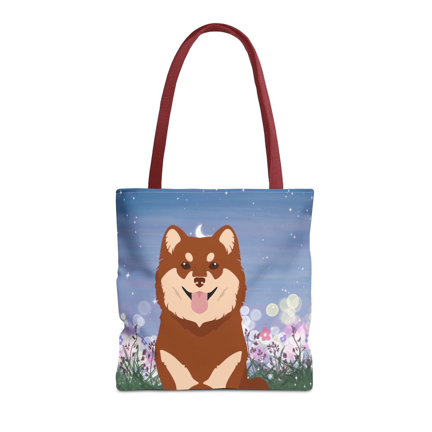 Finnish Lapphund Dog Tote Bag 16x16